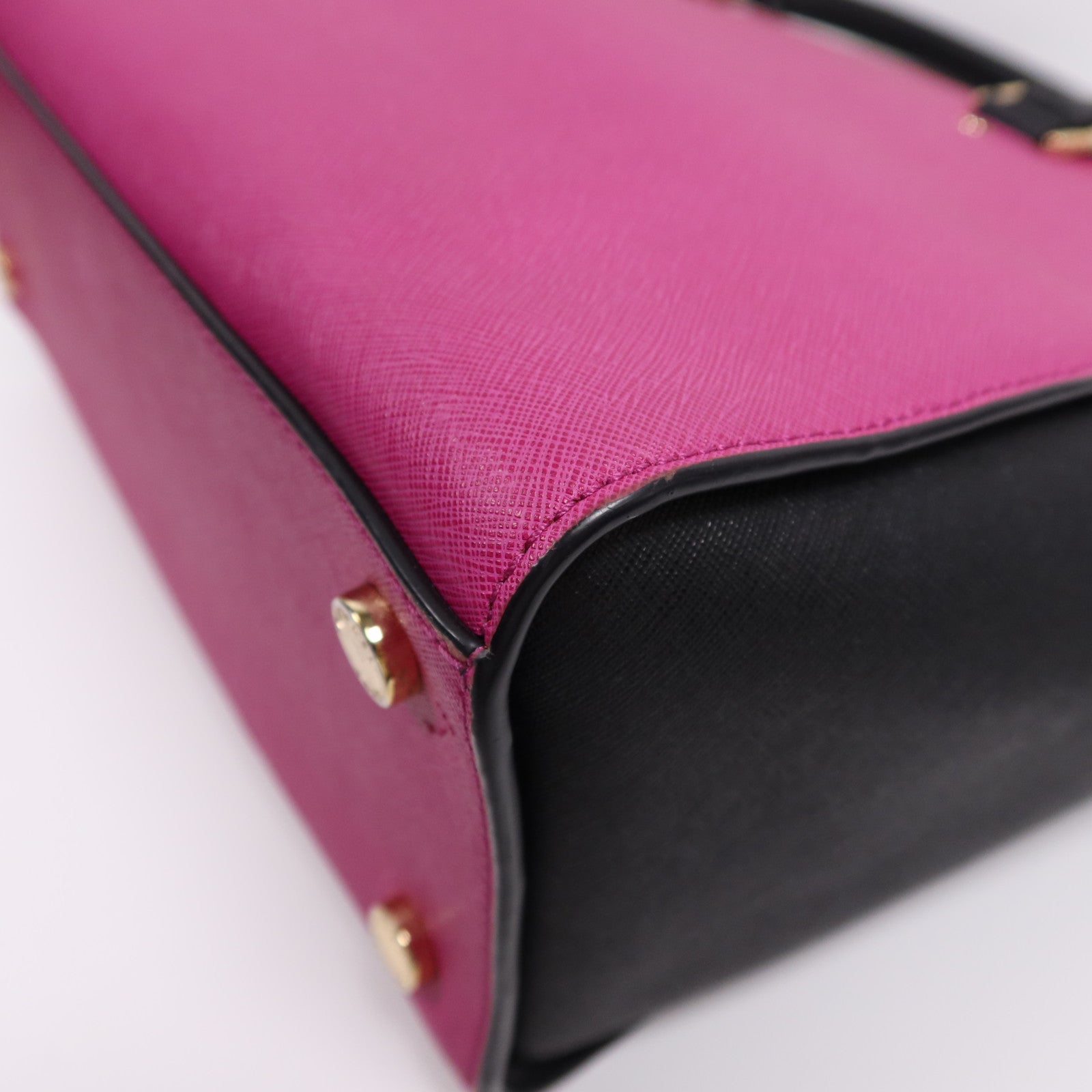 Michael Kors 牛皮皮革2 way Shoulder Bag金扣手挽肩背兩用袋