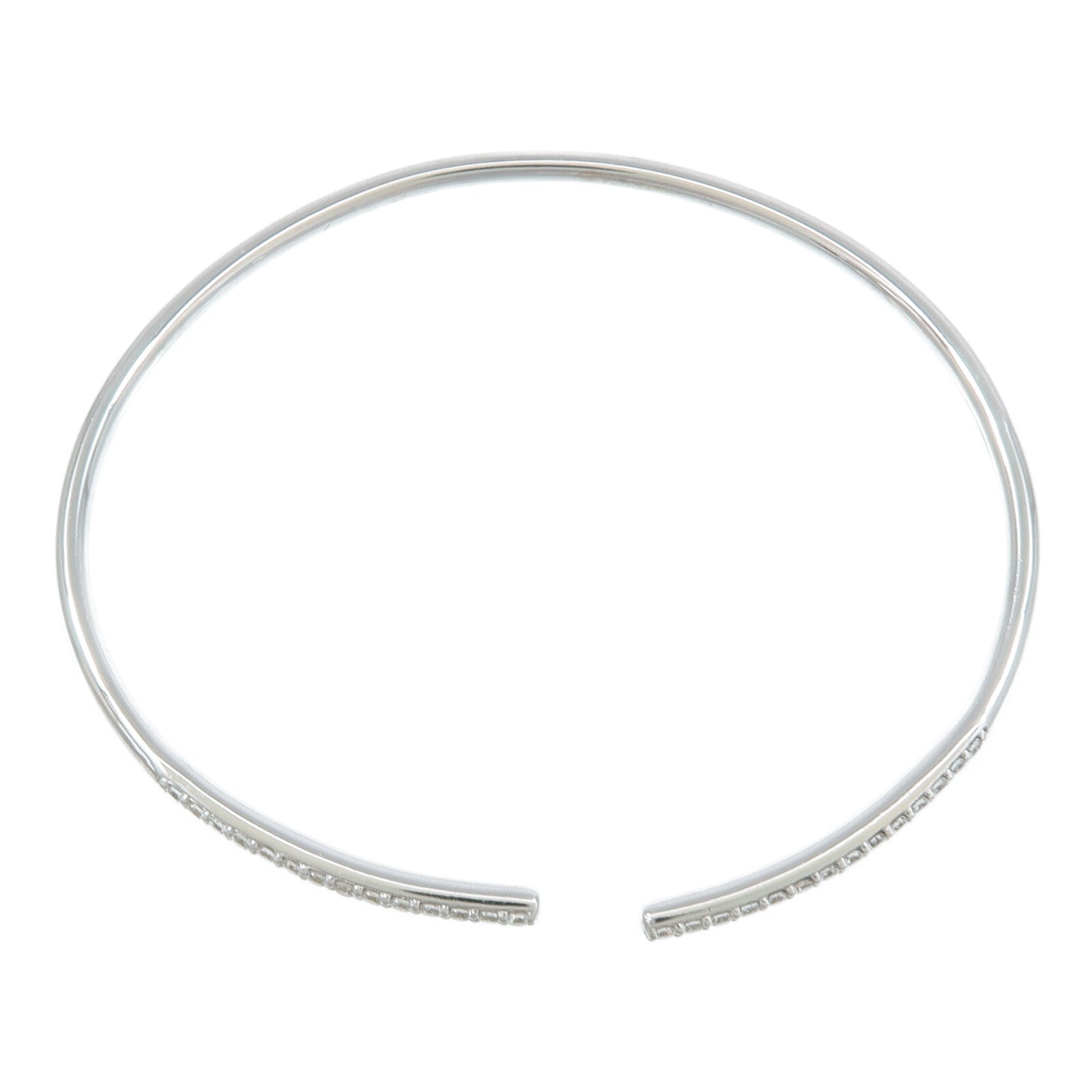 JEWELRY 18K白金Diamond bangle鑽石手鐲