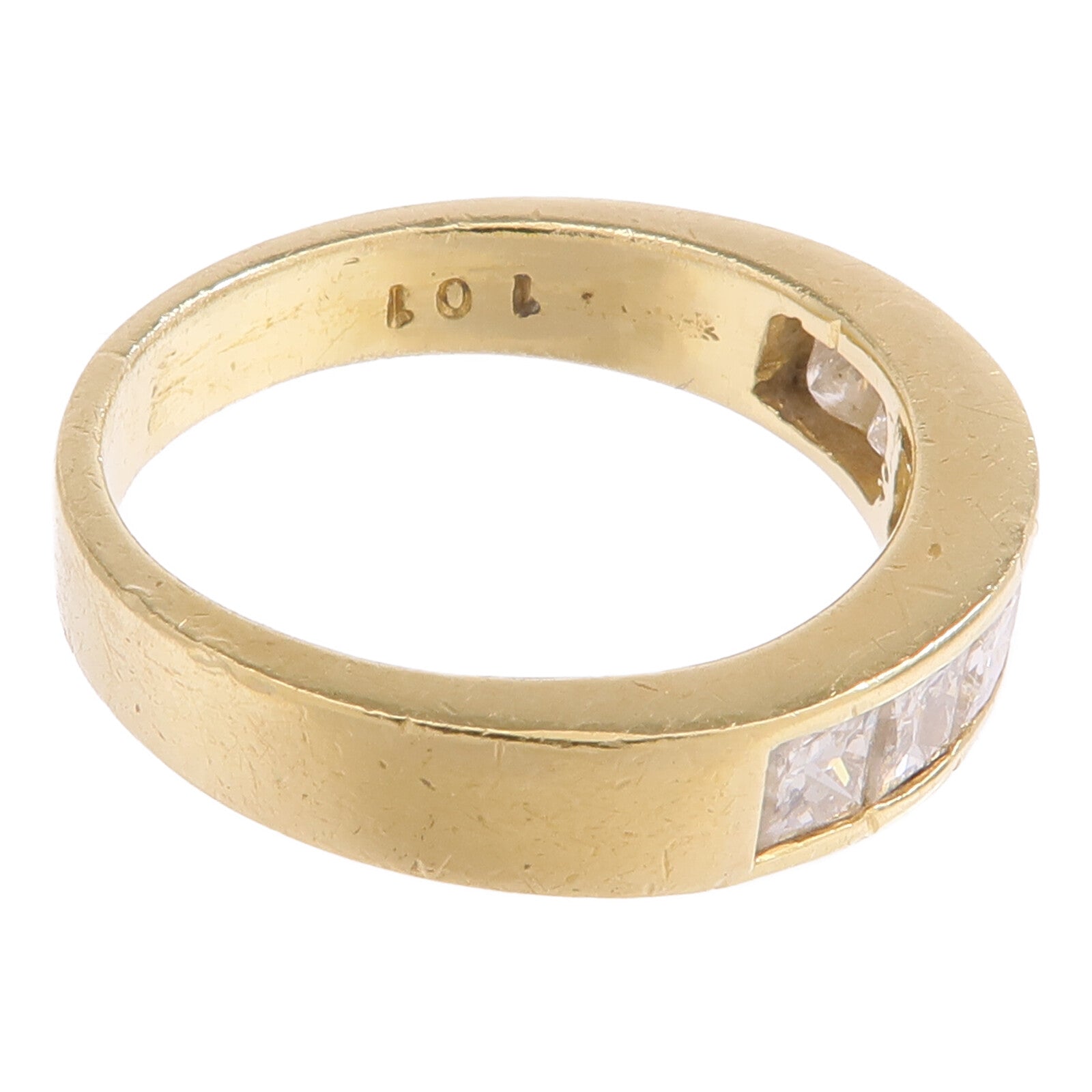 JEWELRY 18K黃金Diamond Ring鑽石戒指US#4.75