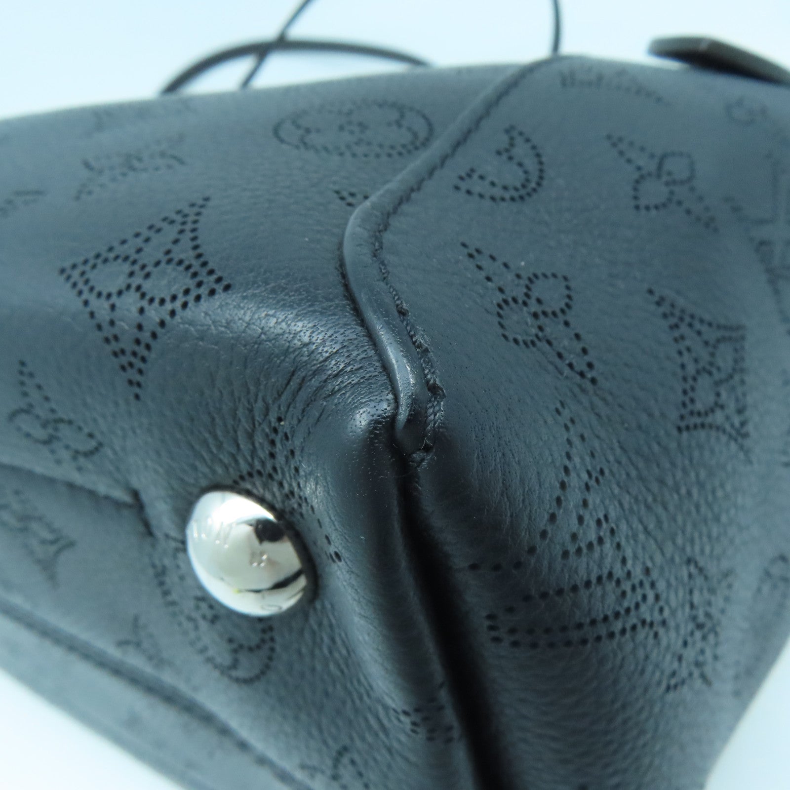 LOUIS VUITTON Mahina Hina PM银扣手挽肩背两用袋黑色