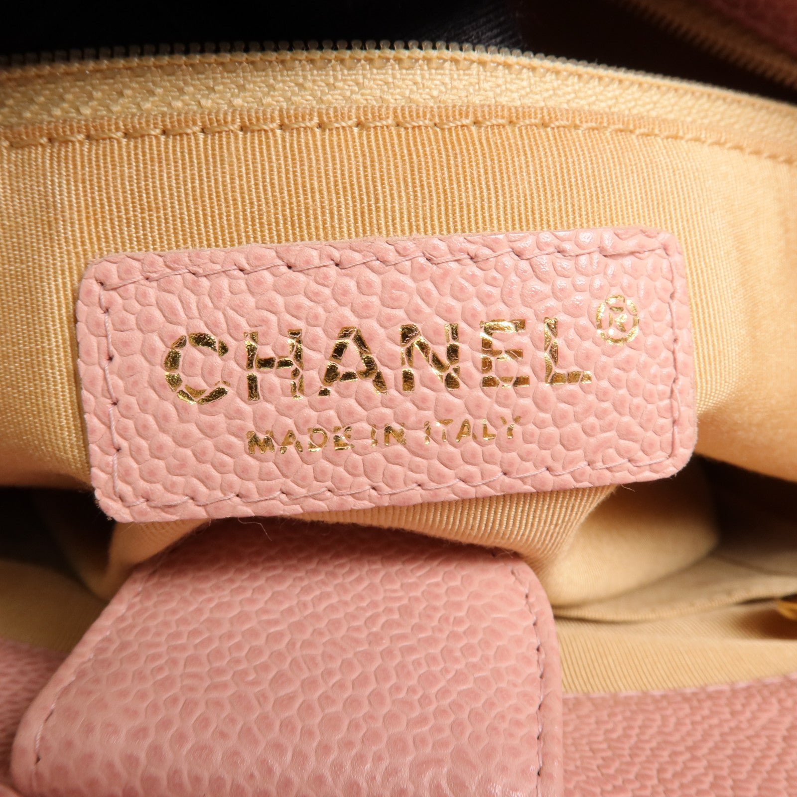 CHANEL PST Petite Shopping Tote Bag金扣鏈帶肩背袋