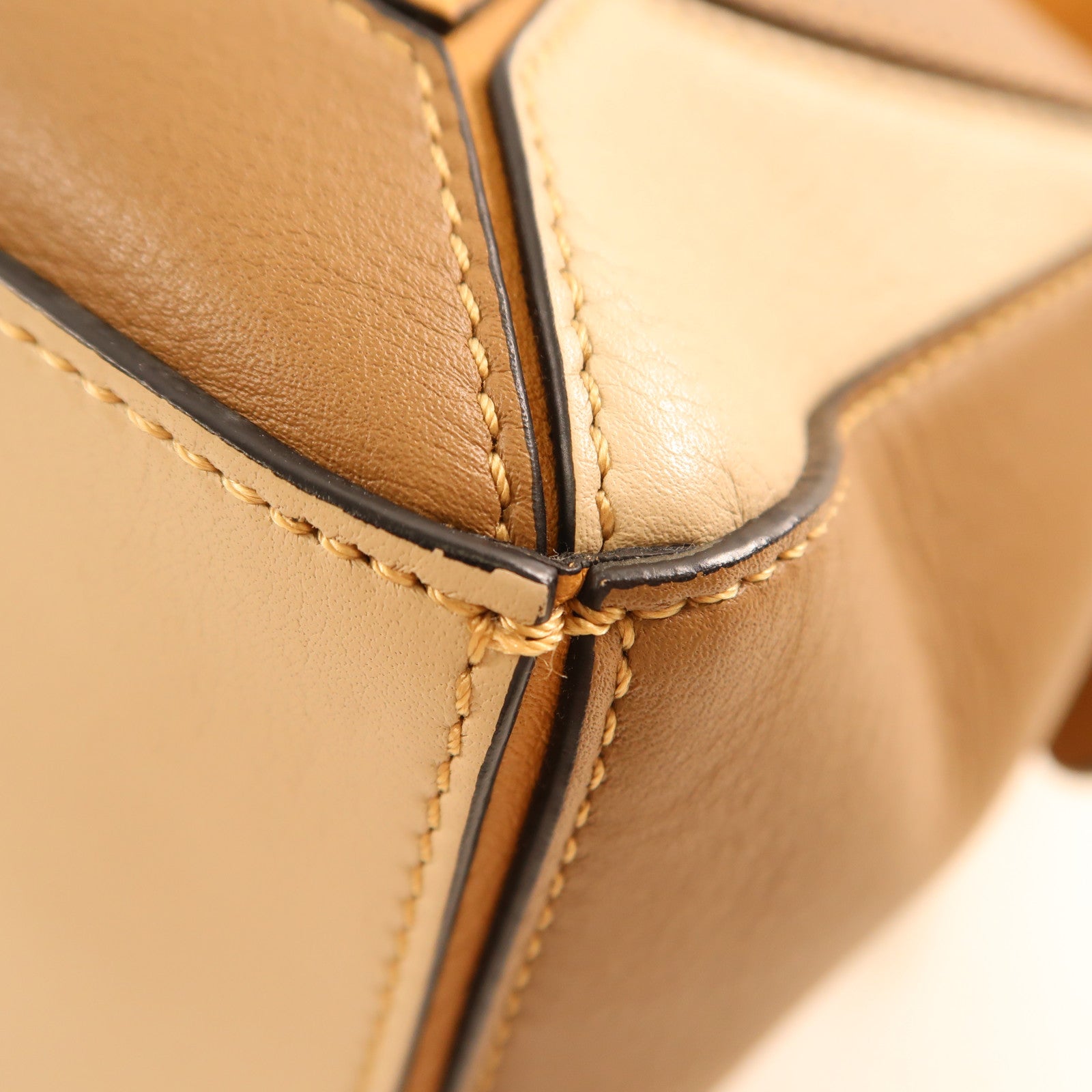 LOEWE 牛皮皮革Puzzle Bag金扣手挽肩背兩用袋