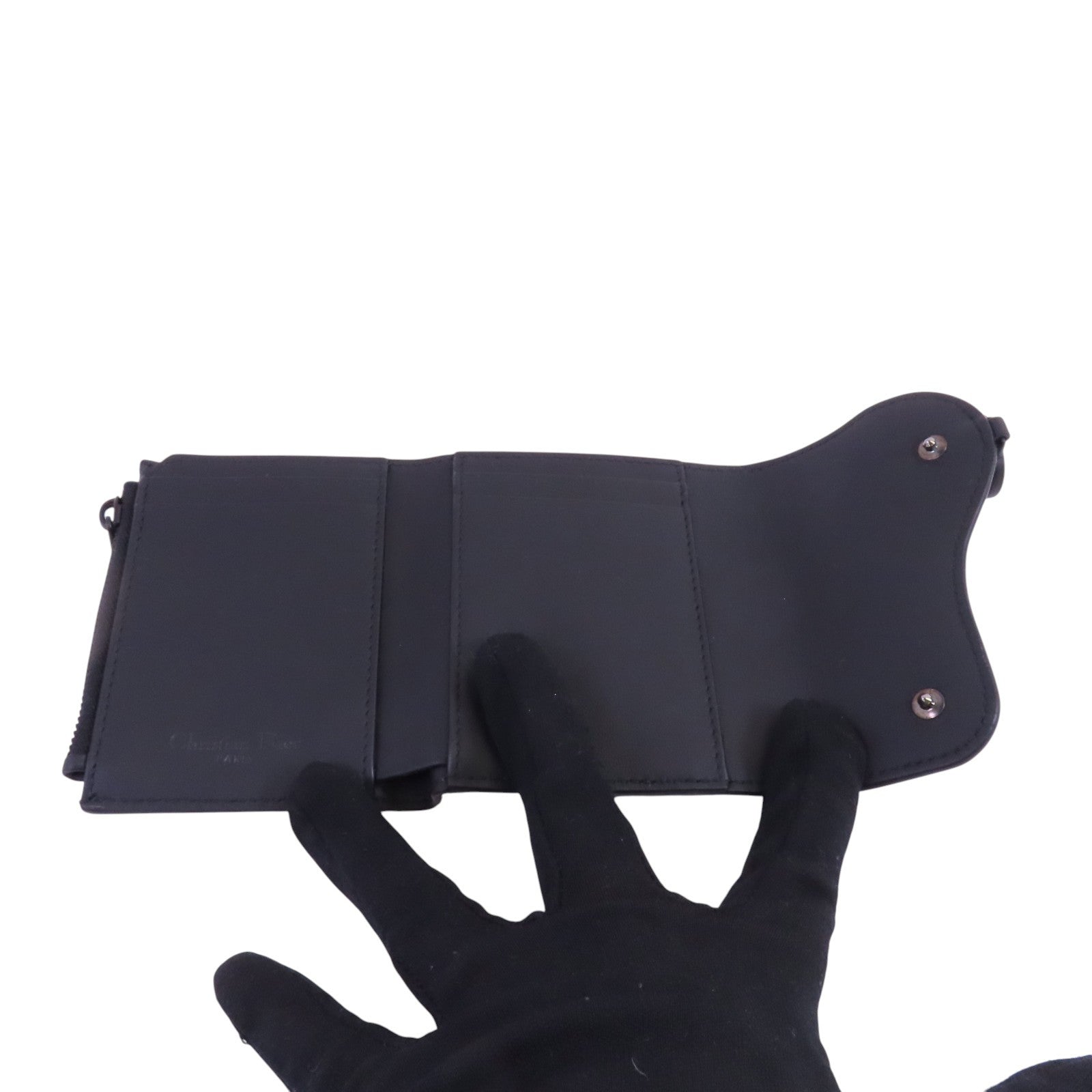 Dior 牛皮皮革Short Wallet短錢包