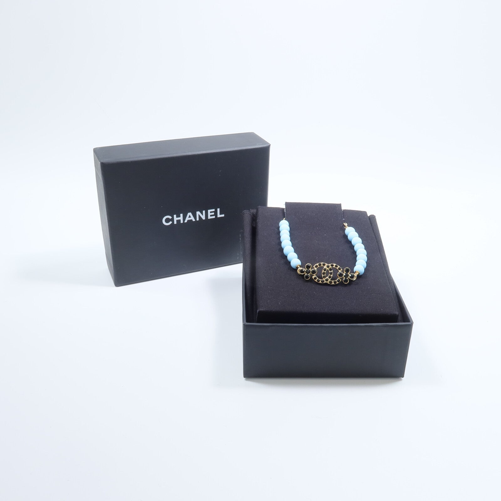 CHANEL PVC/金屬Bracelet手鏈