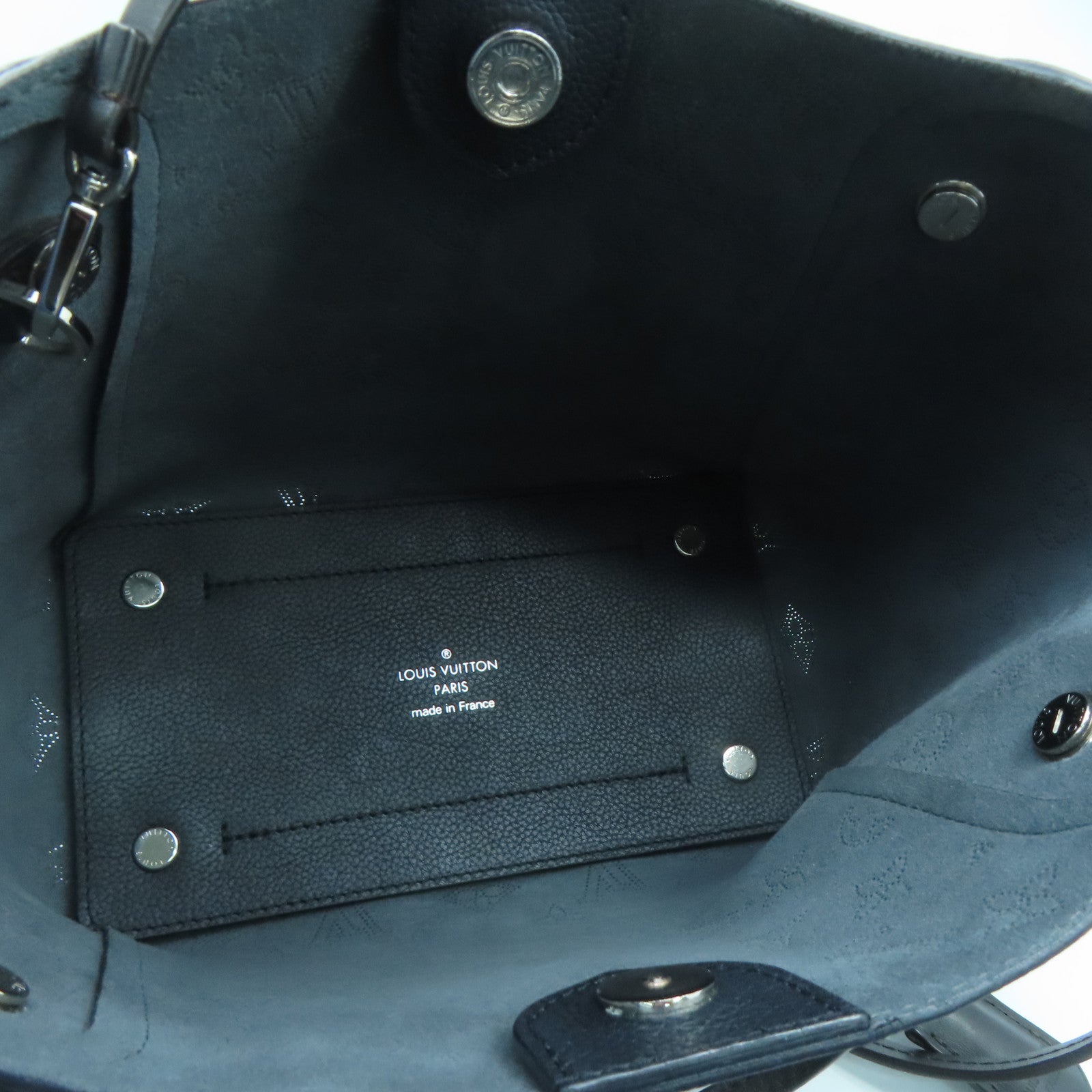 LOUIS VUITTON Mahina Hina PM银扣手挽肩背两用袋黑色