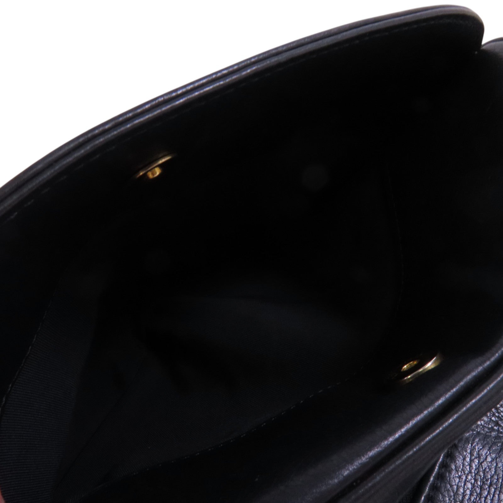 CHANEL 牛皮皮革Chain Shoulder金扣手挽肩背兩用袋