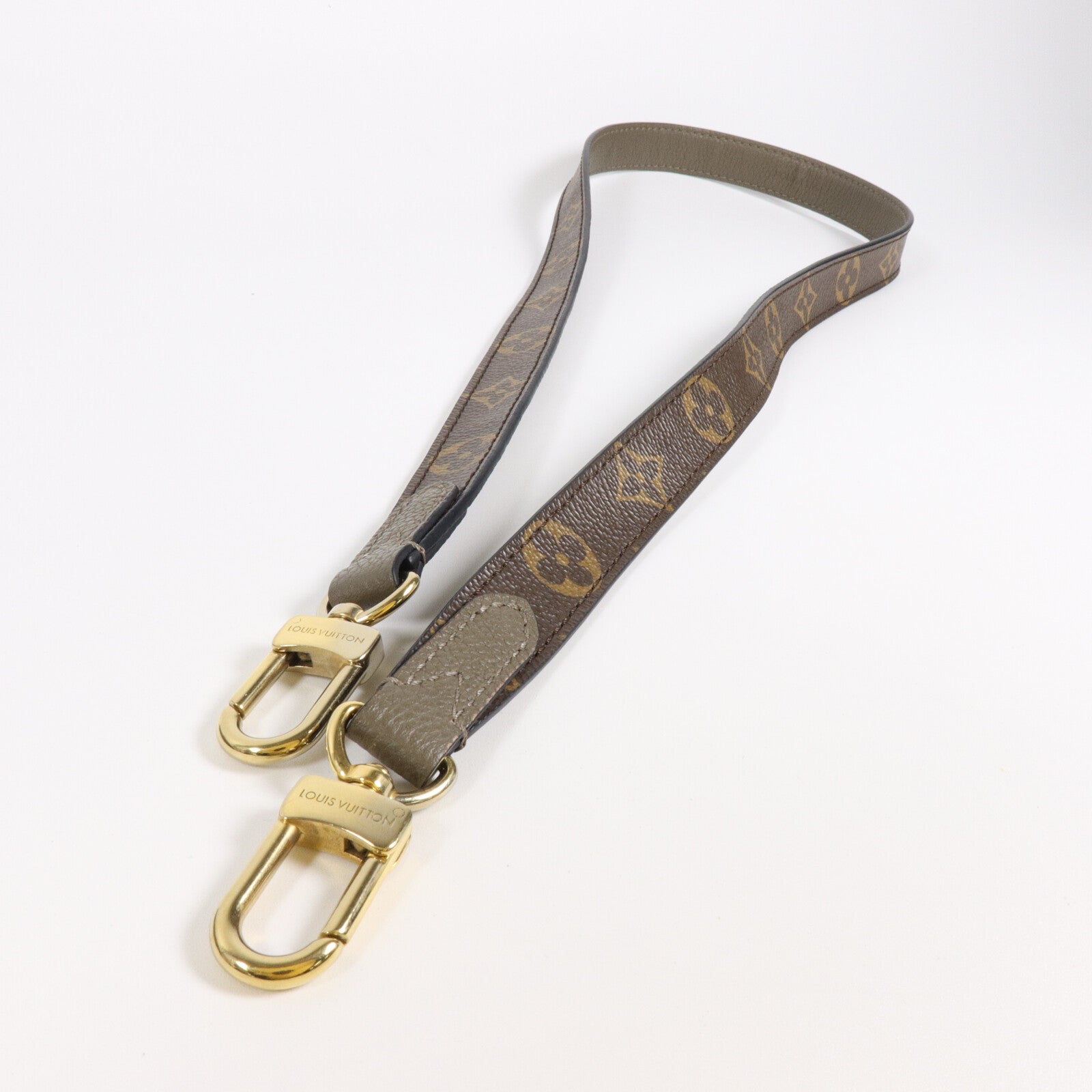 LOUIS VUITTON Monogram/牛皮皮革Neverfull Bandouliere Inside Out BB手挽肩背兩用袋