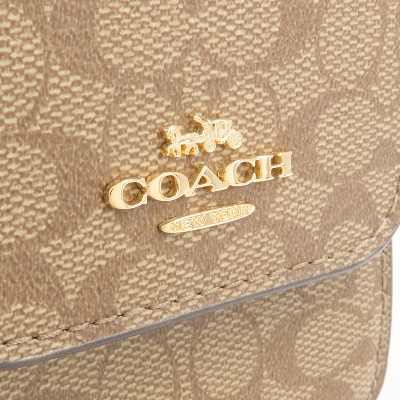 COACH 塗層帆布Multi Attachments Case Bag Charm掛飾