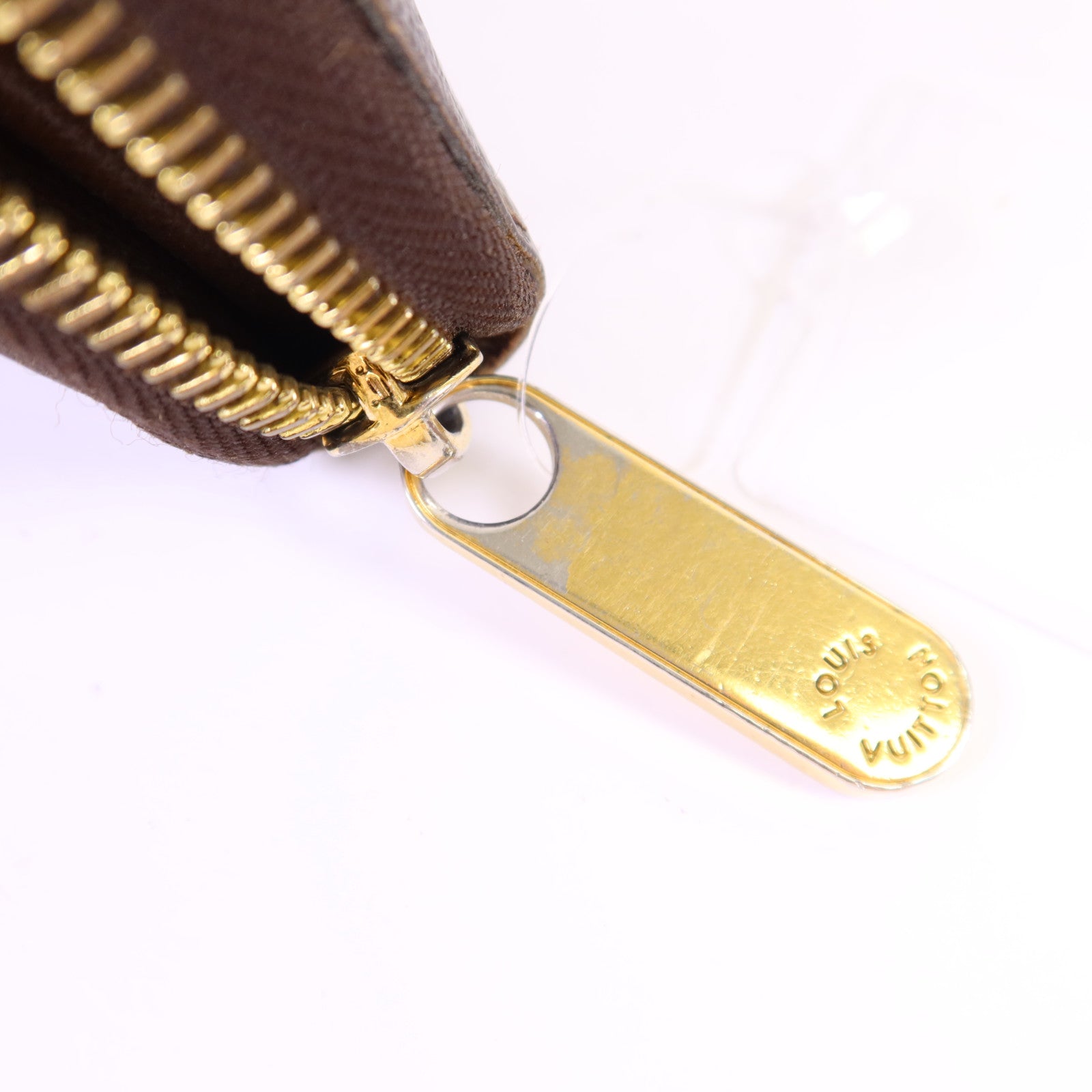 LOUIS VUITTON Monogram Zipper Long Wallet金扣長錢包