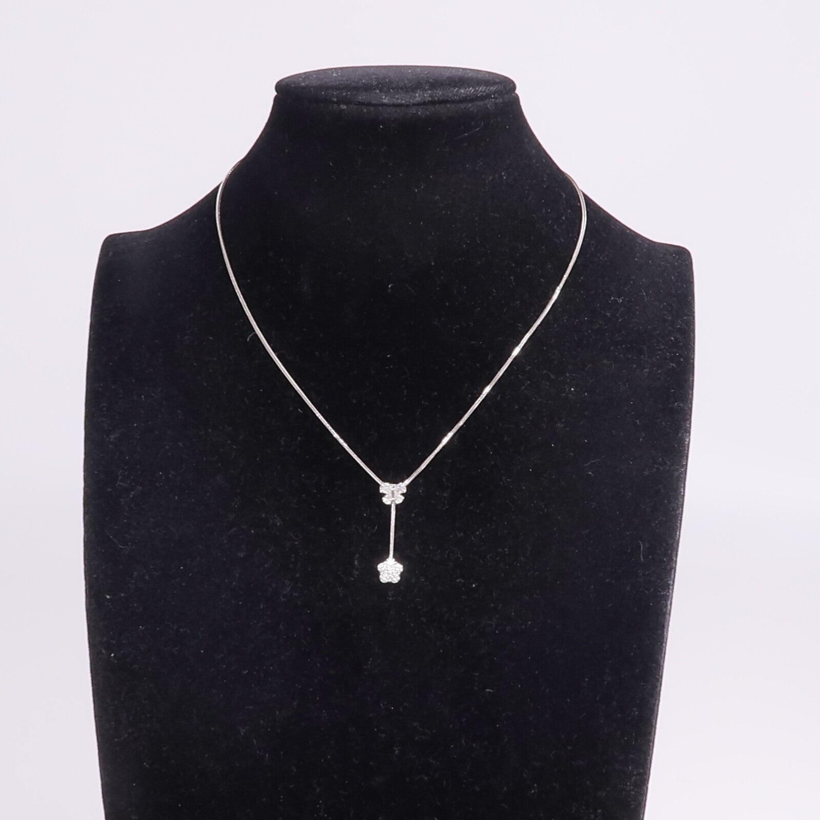 JEWELRY 【激減優惠】18K白金Diamond Necklace鑽石項鍊