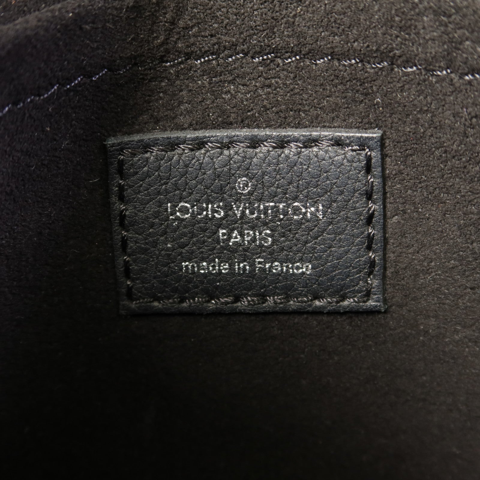 LOUIS VUITTON 牛皮皮革Mylockme銀扣鏈帶肩背袋