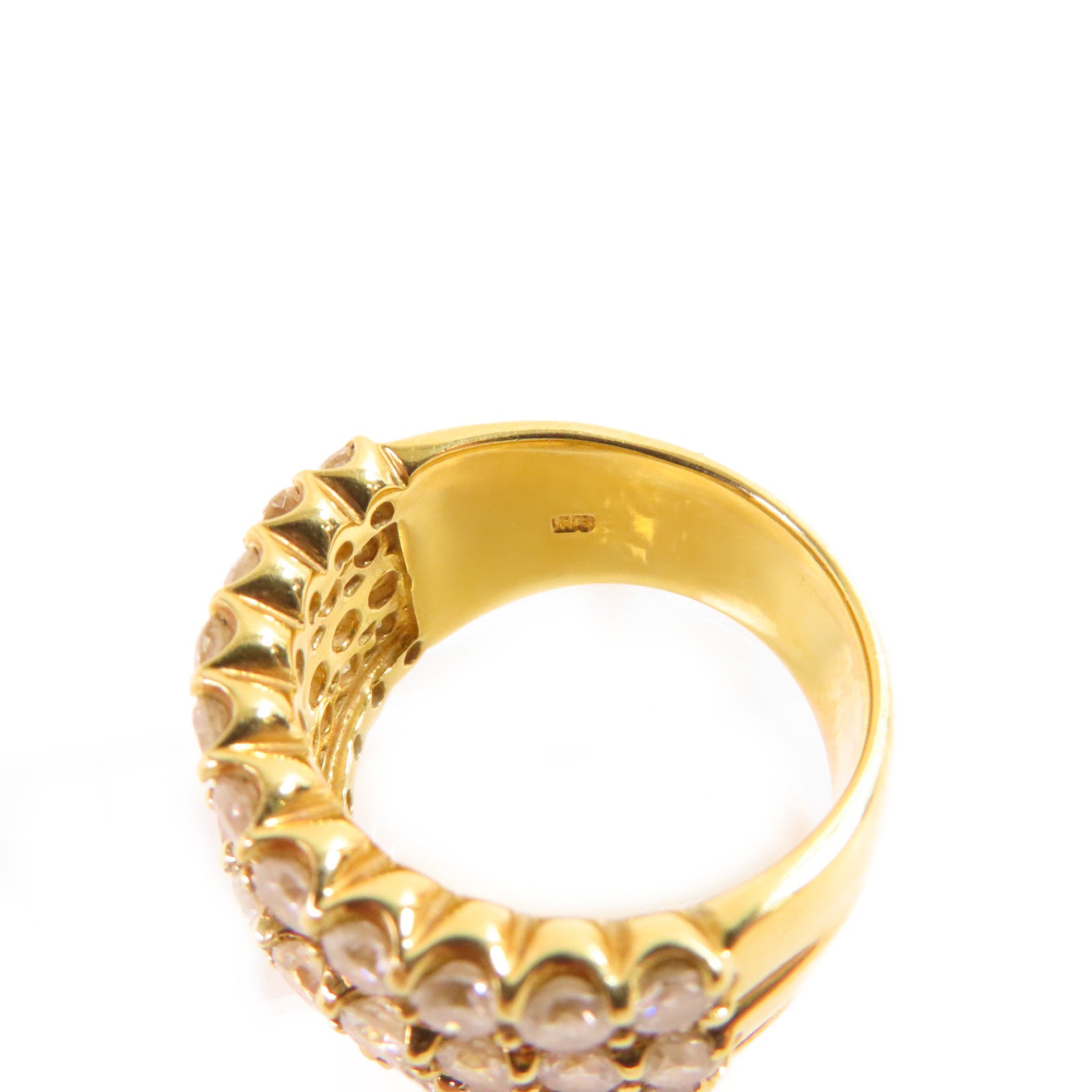 JEWELRY 18K黃金/3.00ct鑚石Diamond Ring戒指US#6
