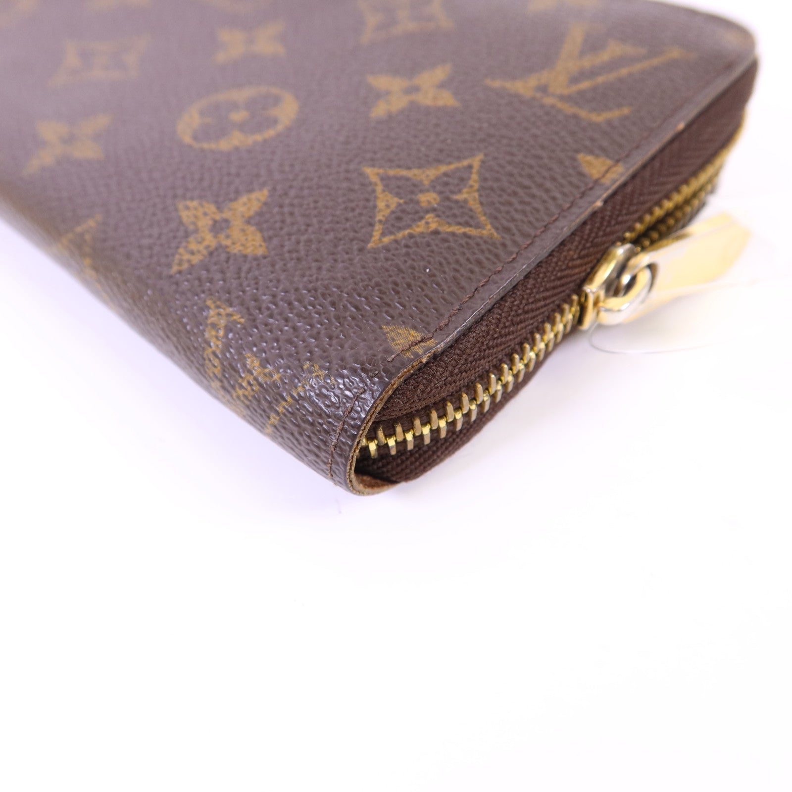 LOUIS VUITTON Monogram Zipper Long Wallet金扣長錢包
