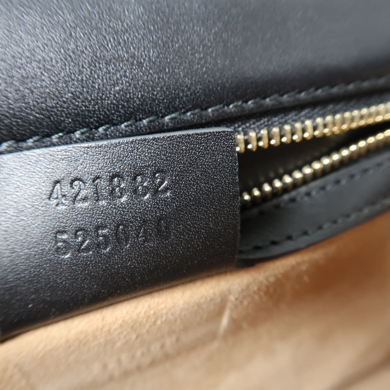 GUCCI 牛皮皮革Sylvie Small Shoulder Bag金扣黑色