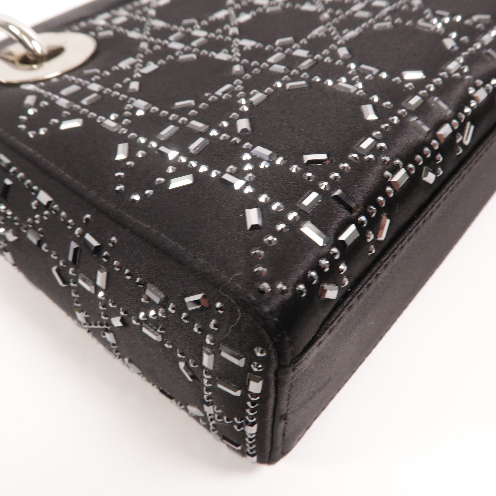 Dior Satin Mini Lady Dior手挽肩背兩用袋