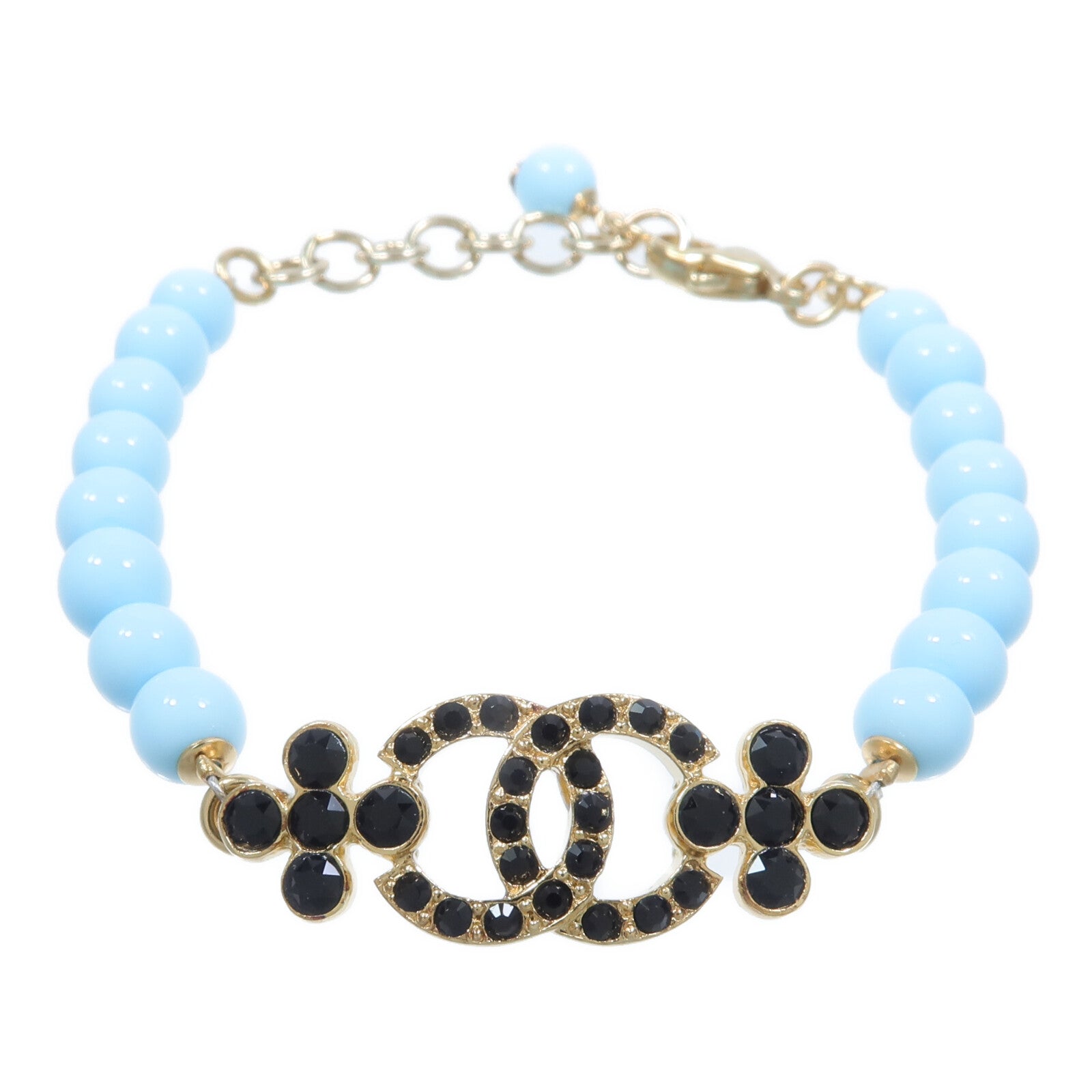 CHANEL PVC/金屬Bracelet手鏈