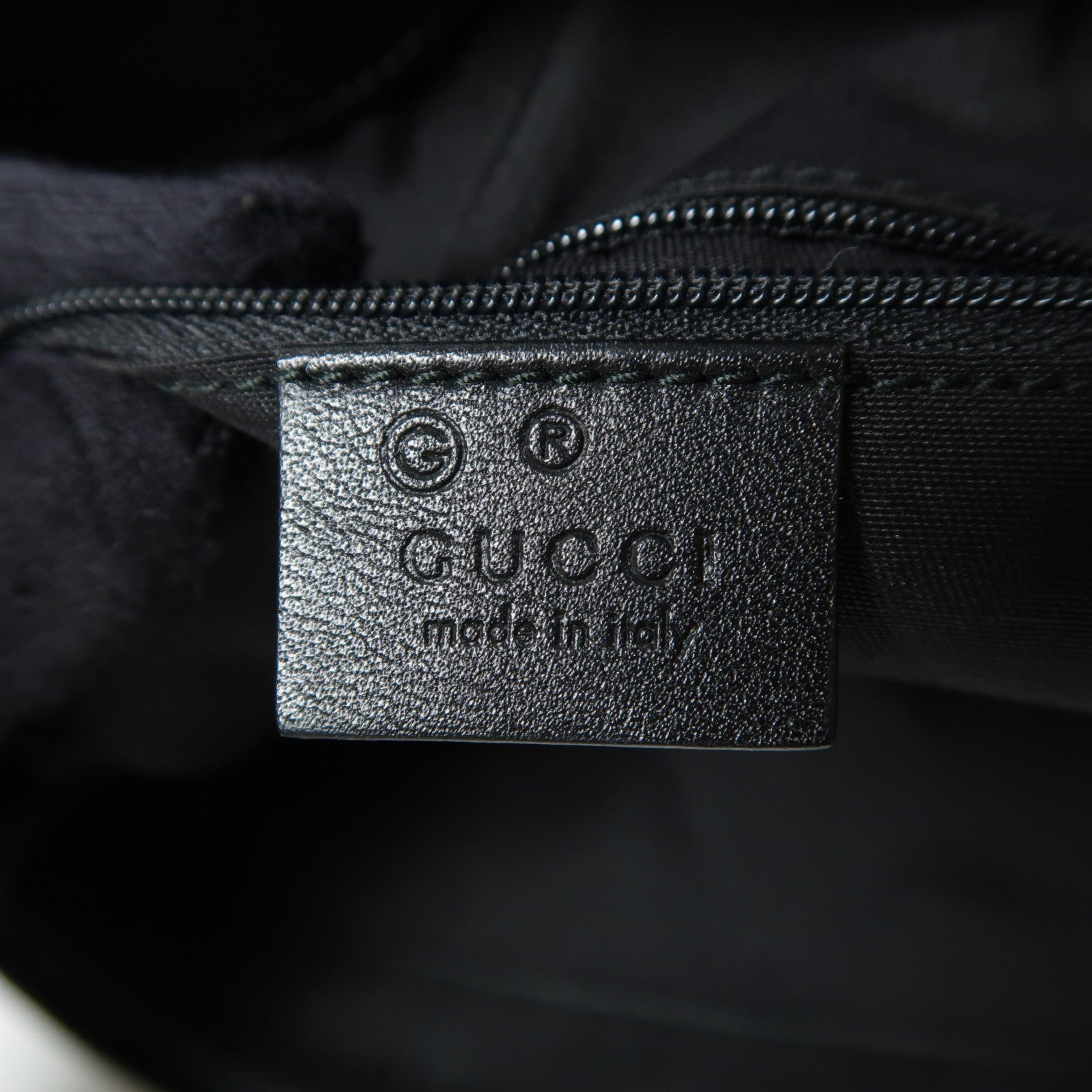 GUCCI GG SHW 2way Shoulder Bag 339551 Calfskin Leather Black