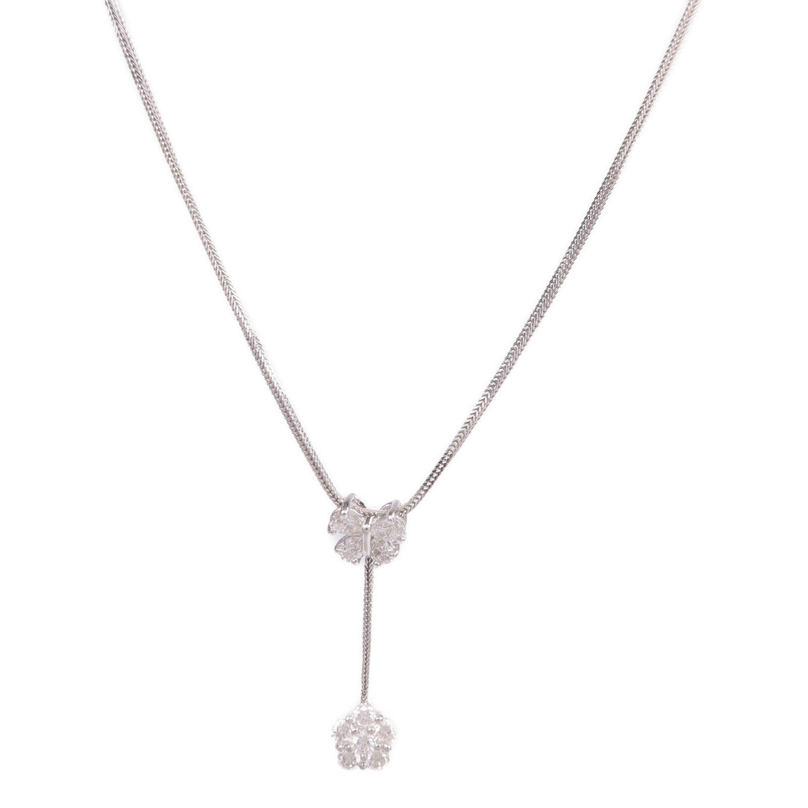 JEWELRY 【激減優惠】18K白金Diamond Necklace鑽石項鍊