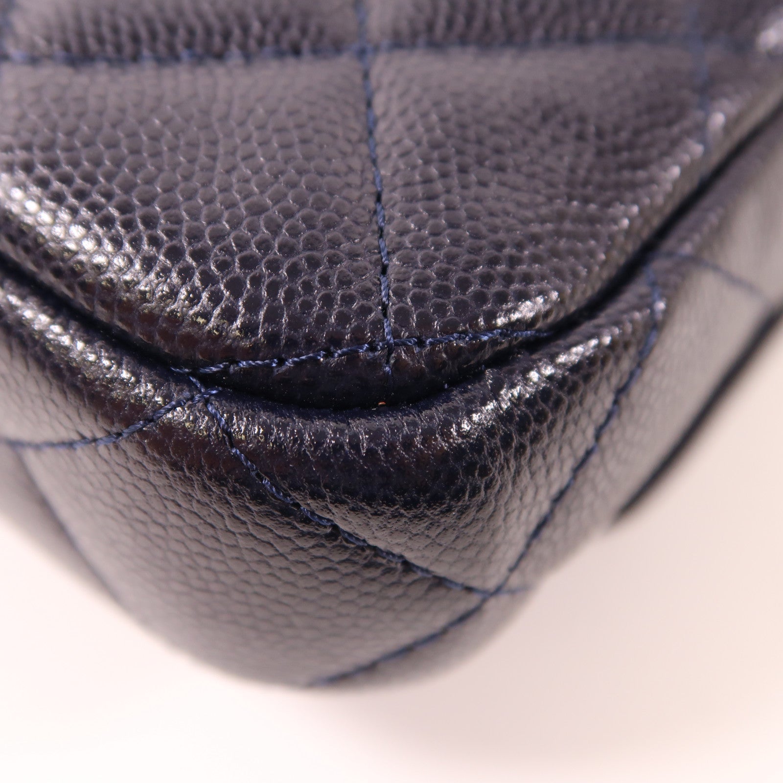 CHANEL 【激減優惠】牛皮皮革CF Phone Holder With Chain金釦鏈帶肩背袋