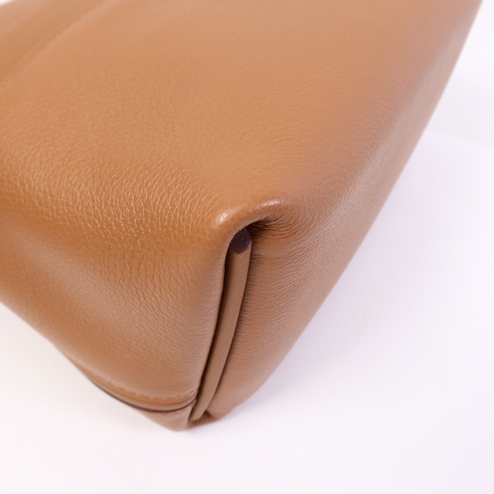 HERMES Evercolor/Swift皮革24/24 Mini手挽肩背兩用袋Gold/Jaune Milton