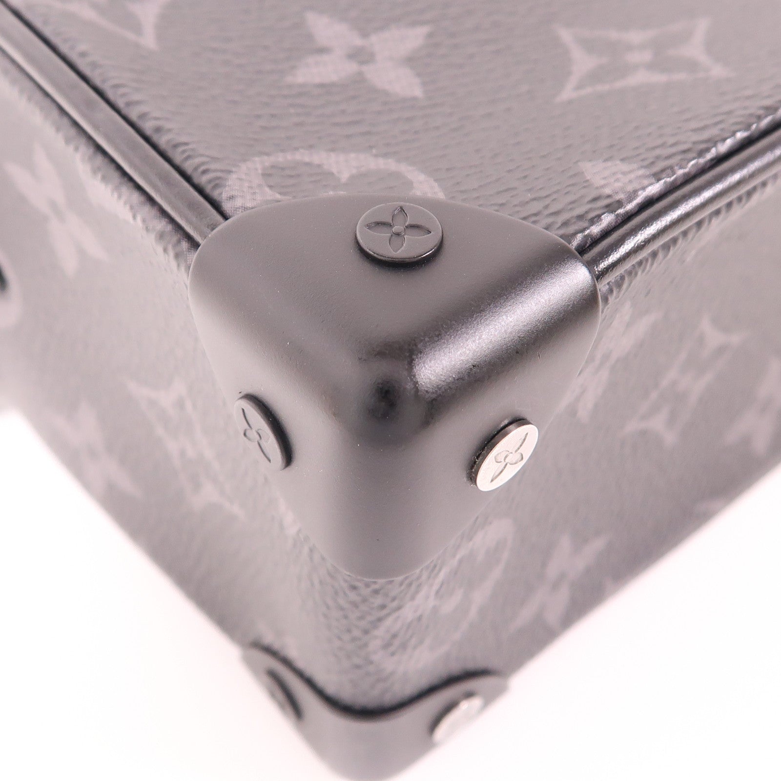 LOUIS VUITTON Monogram Eclipse Mini Soft Trunk肩背袋