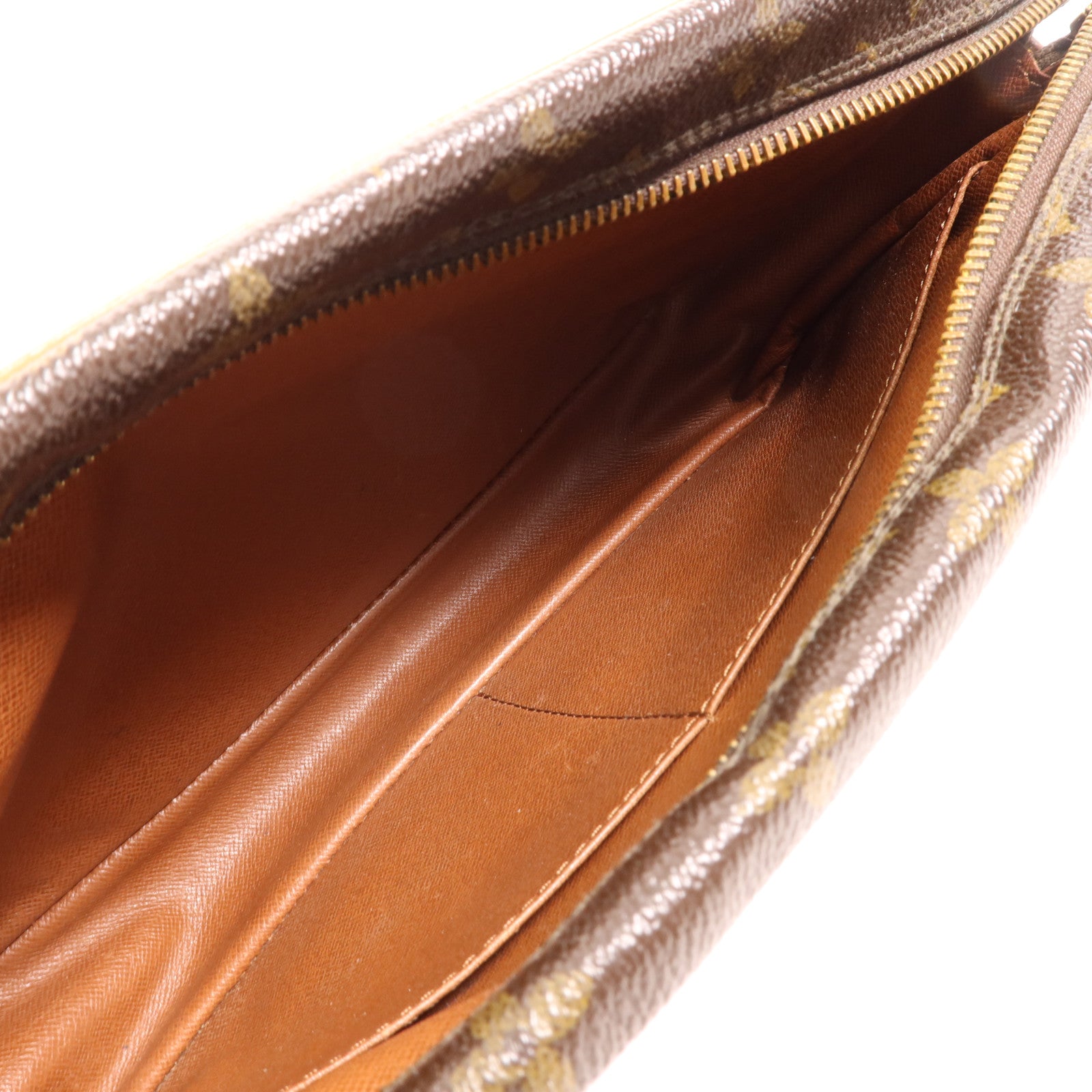 LOUIS VUITTON Monogram Compiegne 23金扣手拿包