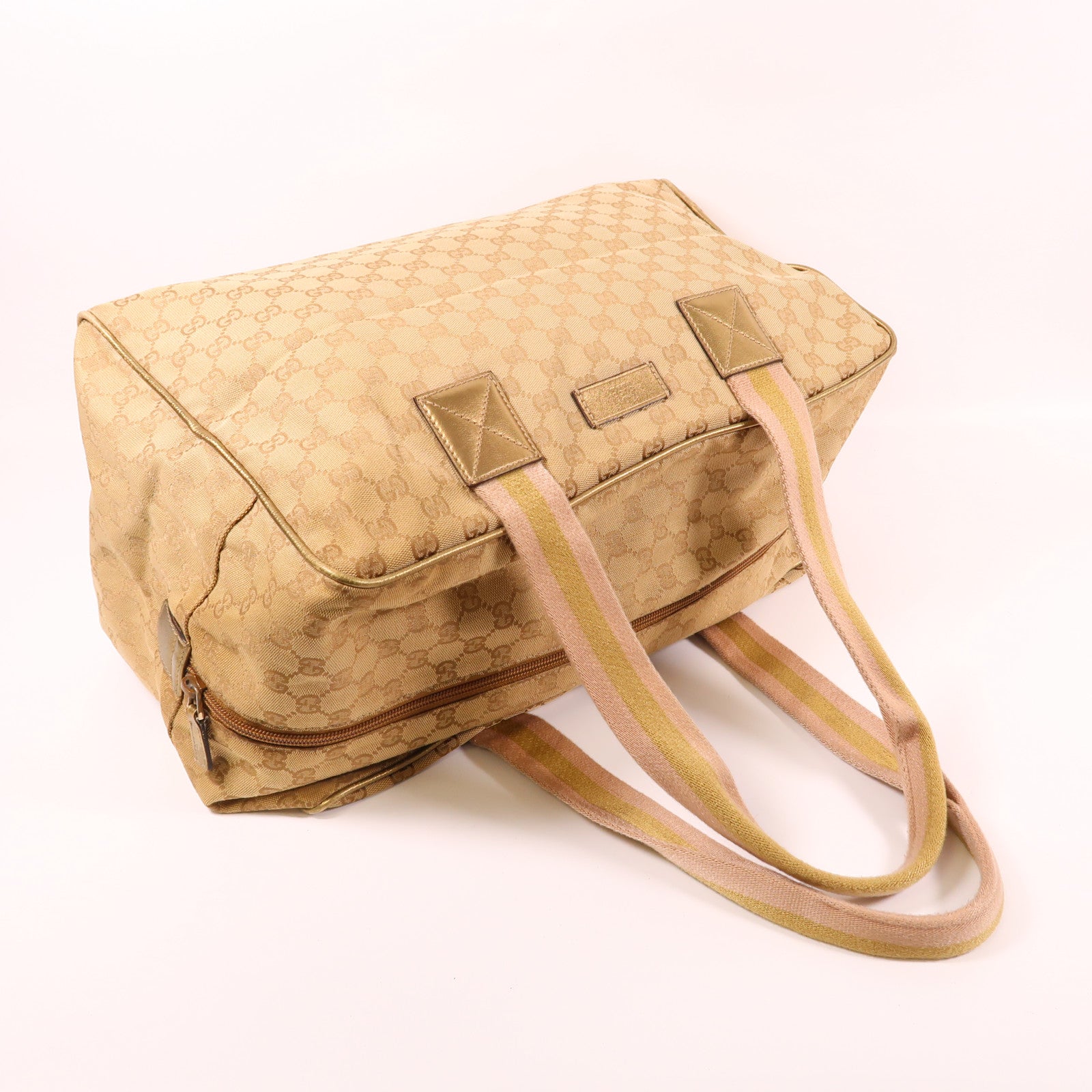 GUCCI 帆布Boston Bag波士頓包