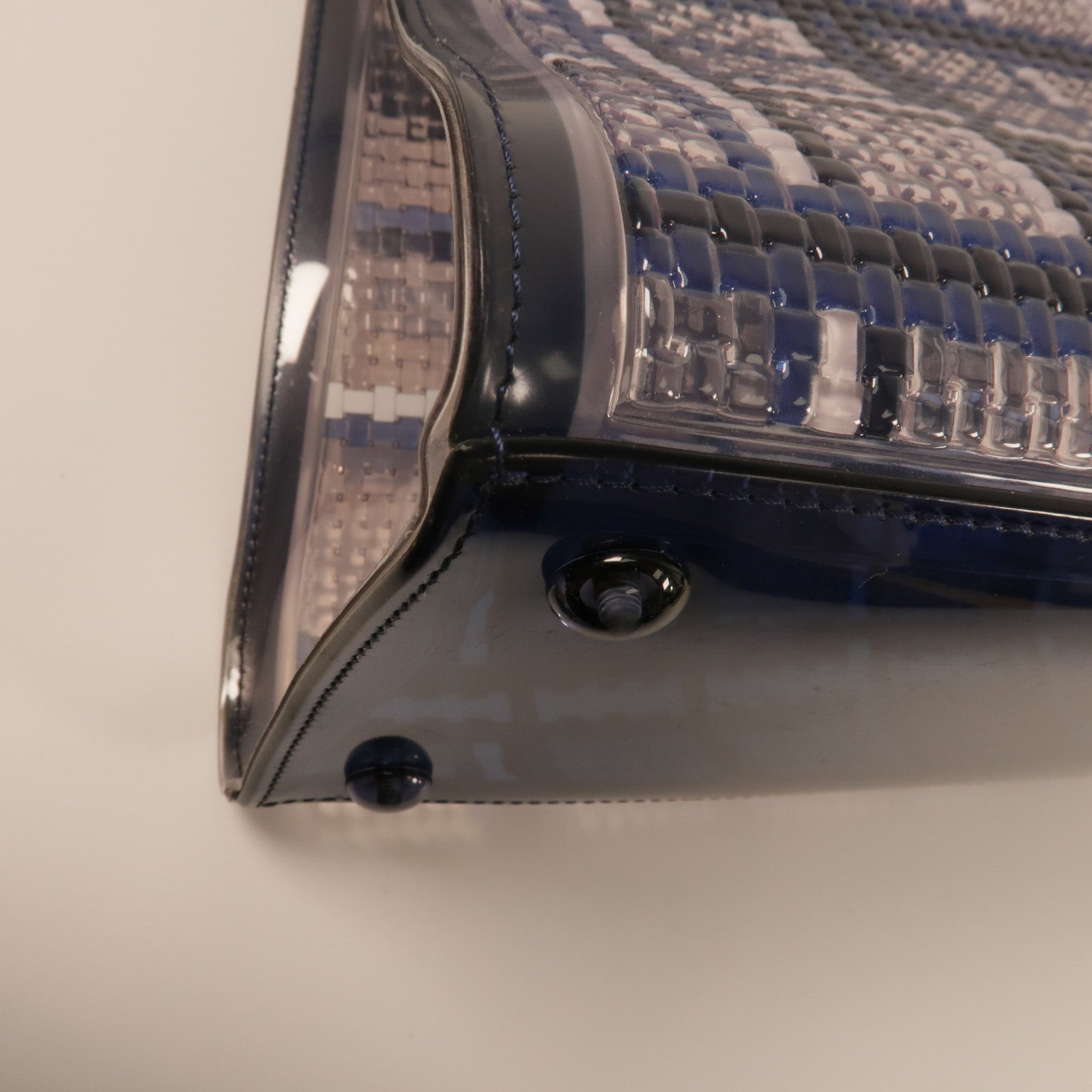 Delvaux PVC Brillant Dreamer MM手挽肩背兩用袋
