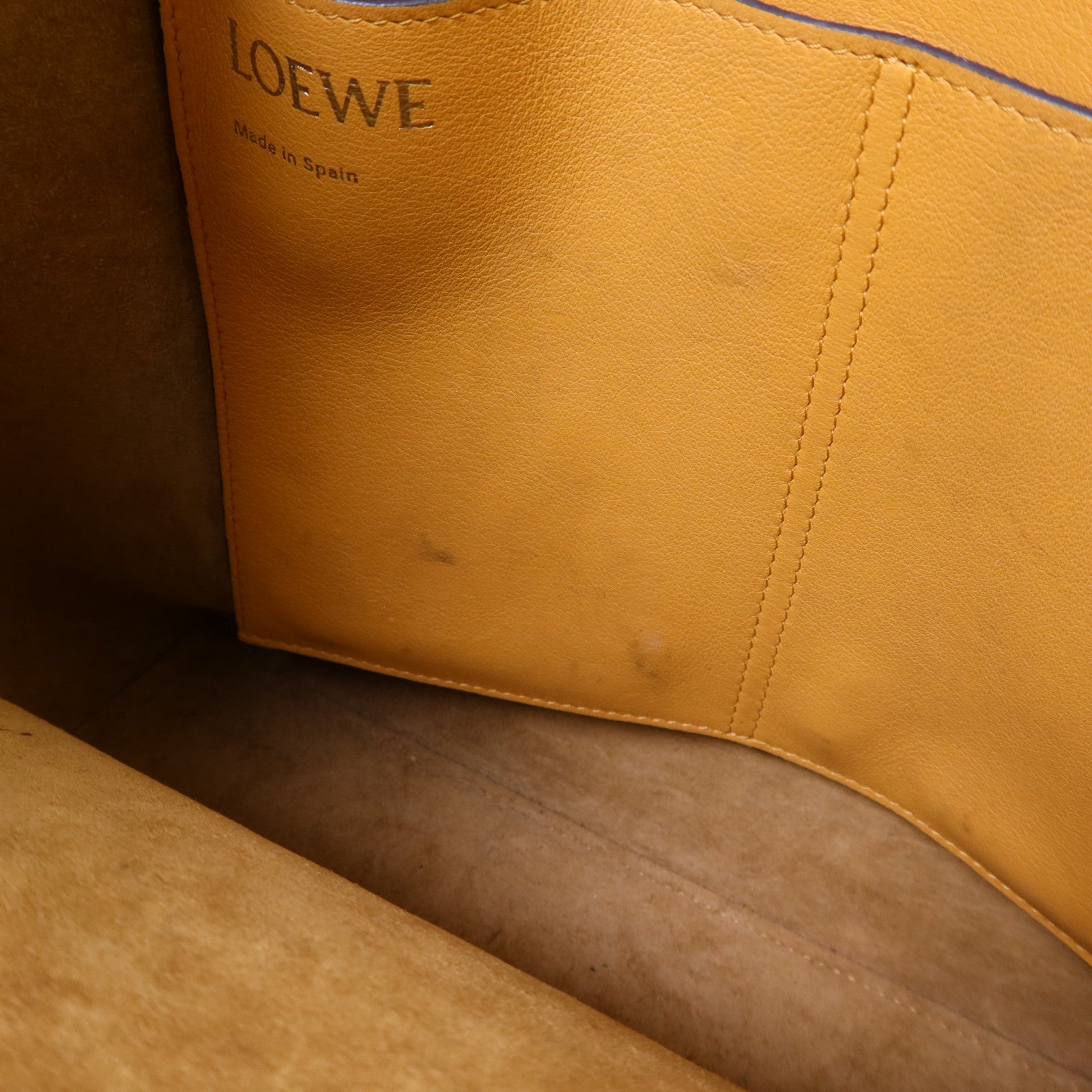 LOEWE 牛皮皮革Tote Bag手挽肩背兩用袋