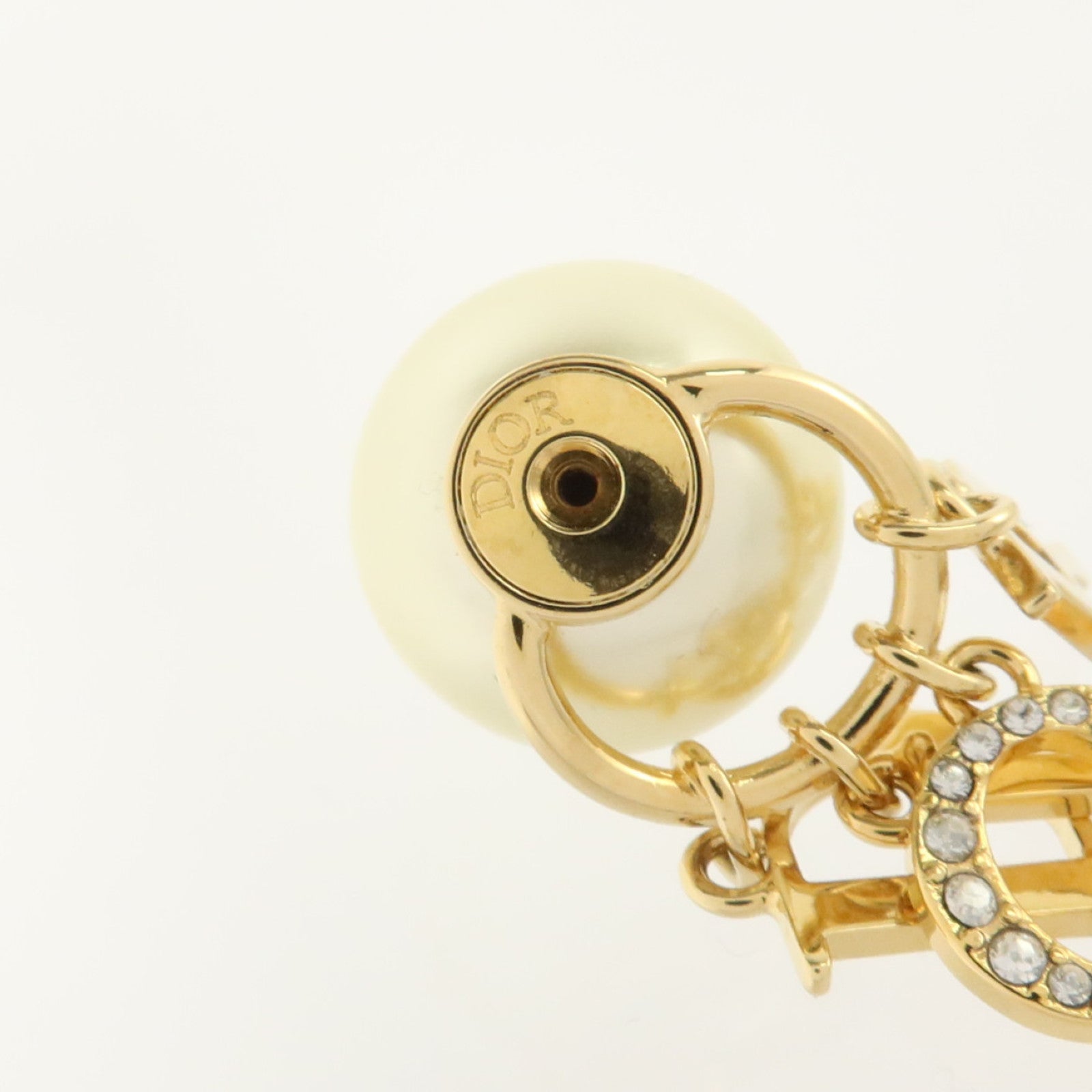 Dior PVC/金屬Tribales Earrings耳環