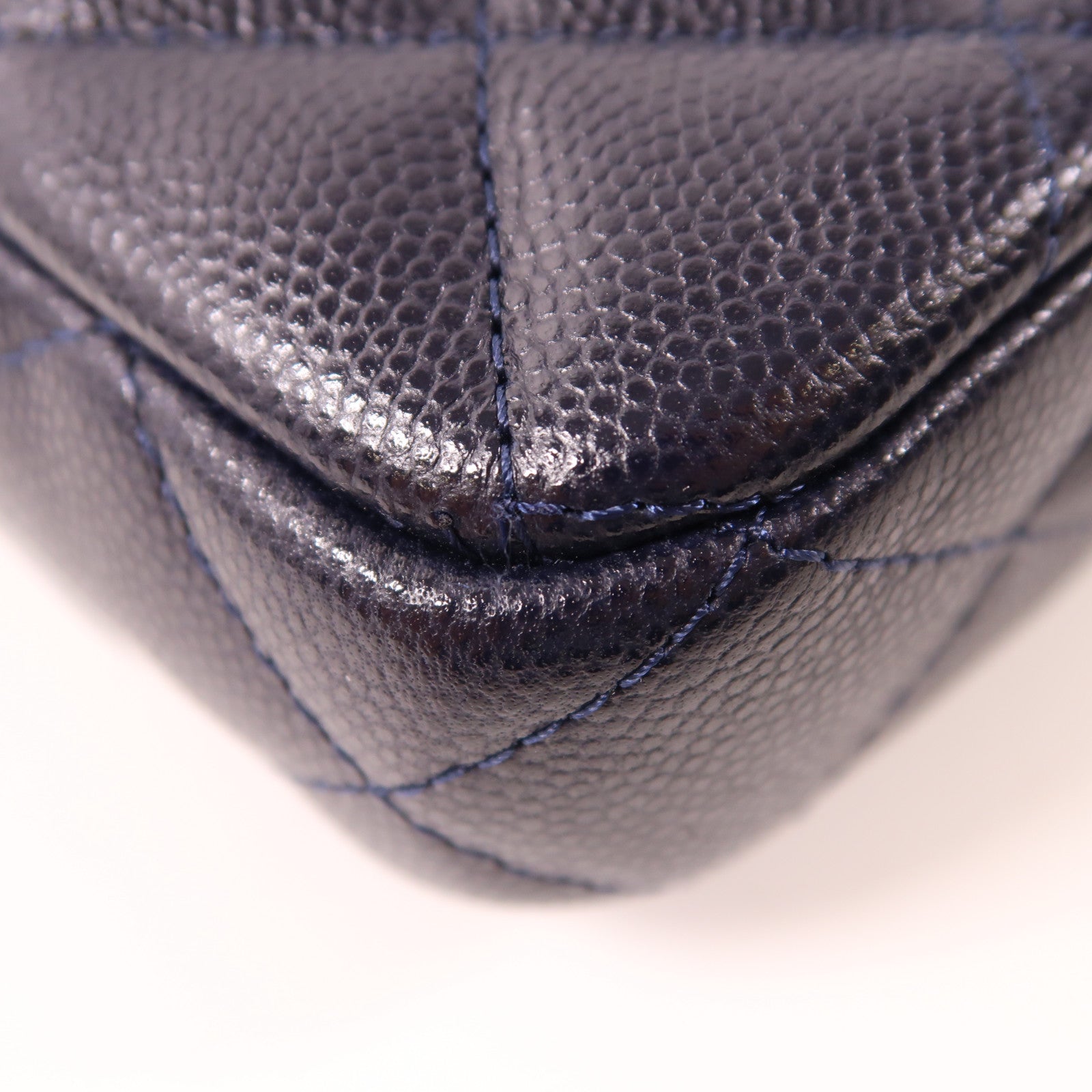 CHANEL 【激減優惠】牛皮皮革CF Phone Holder With Chain金釦鏈帶肩背袋