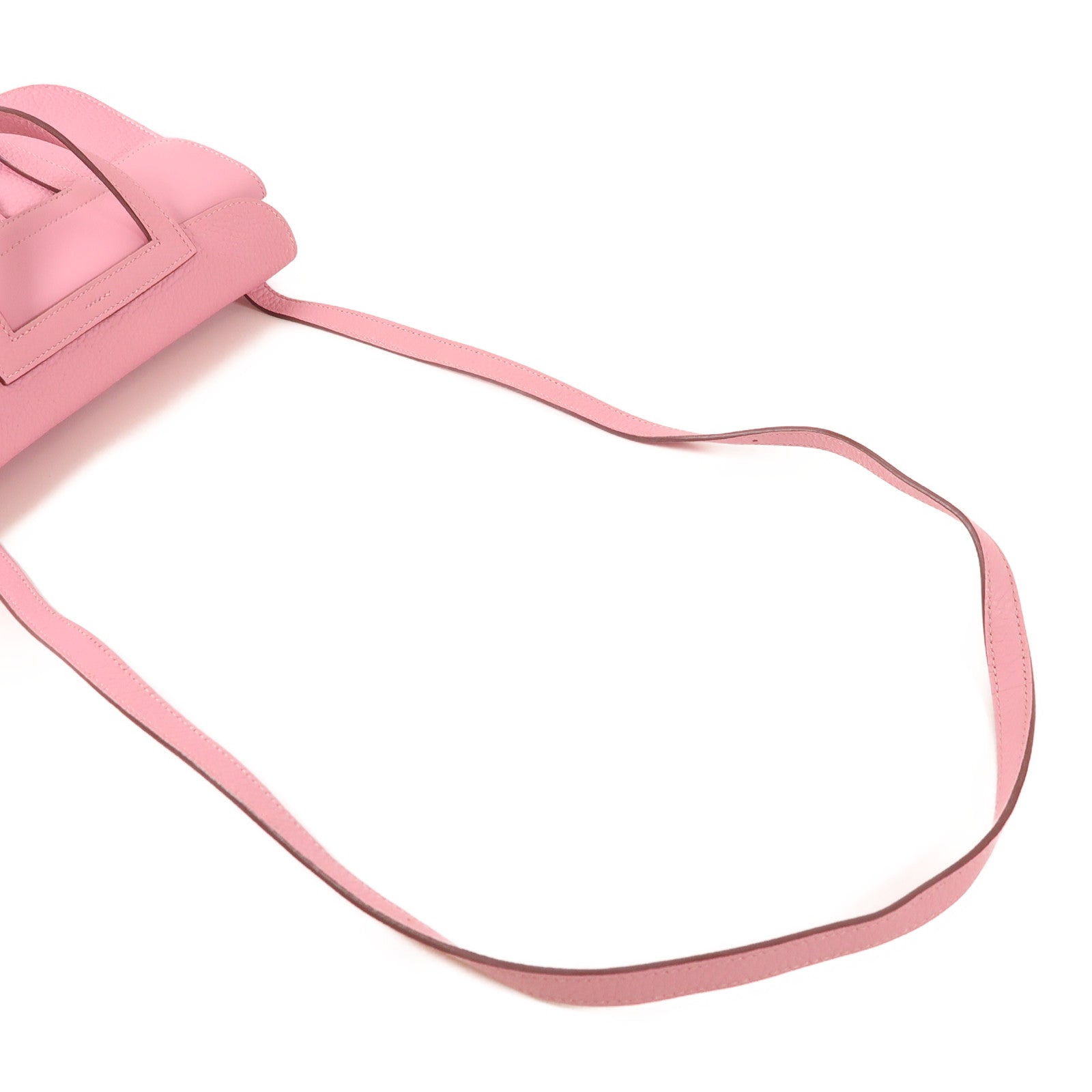 HERMES Togo皮革Halzan 25手挽肩背兩用袋X9 Mauve Sylvestre