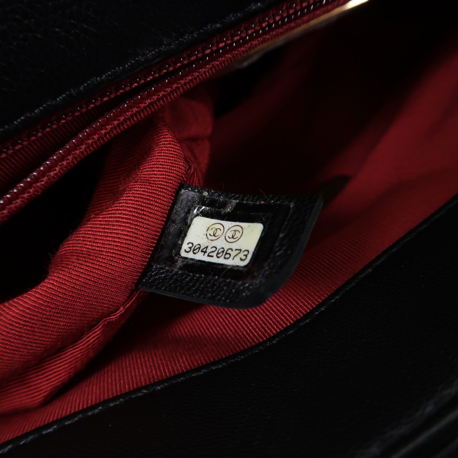CHANEL 菱格羊皮皮革Chanel 19鏈帶肩背袋黑色