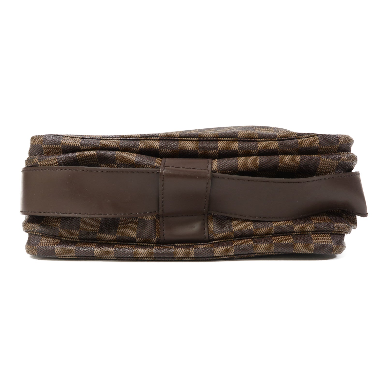 LOUIS VUITTON Damier Naviglio金扣肩背袋啡色