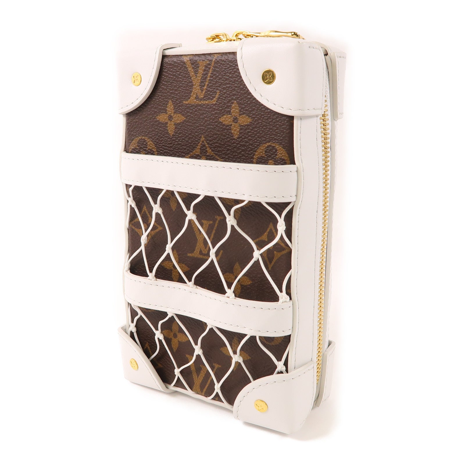 LOUIS VUITTON Monogram LV X NBA Soft Trunk金扣肩背袋
