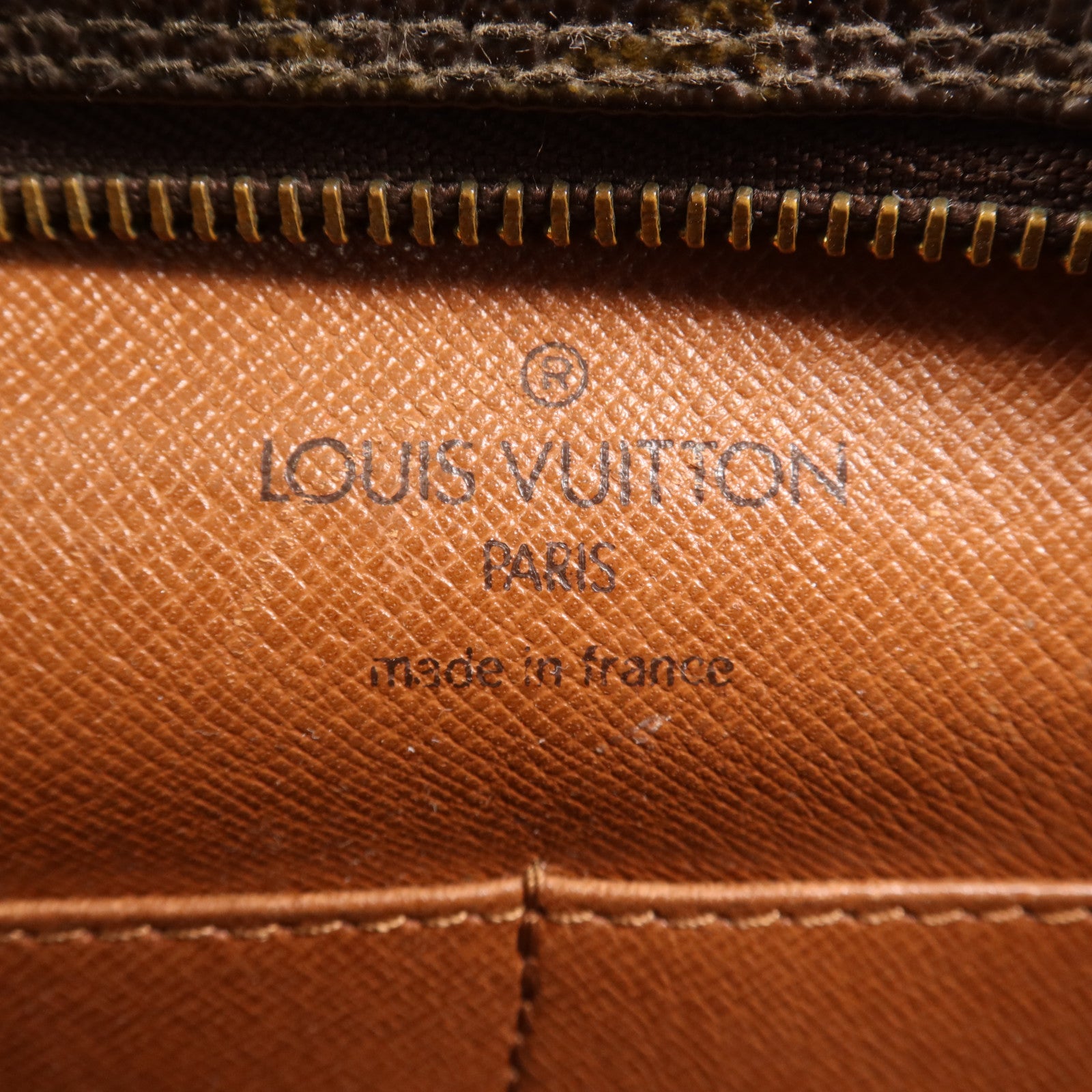 LOUIS VUITTON Monogram Compiegne 23金扣手拿包