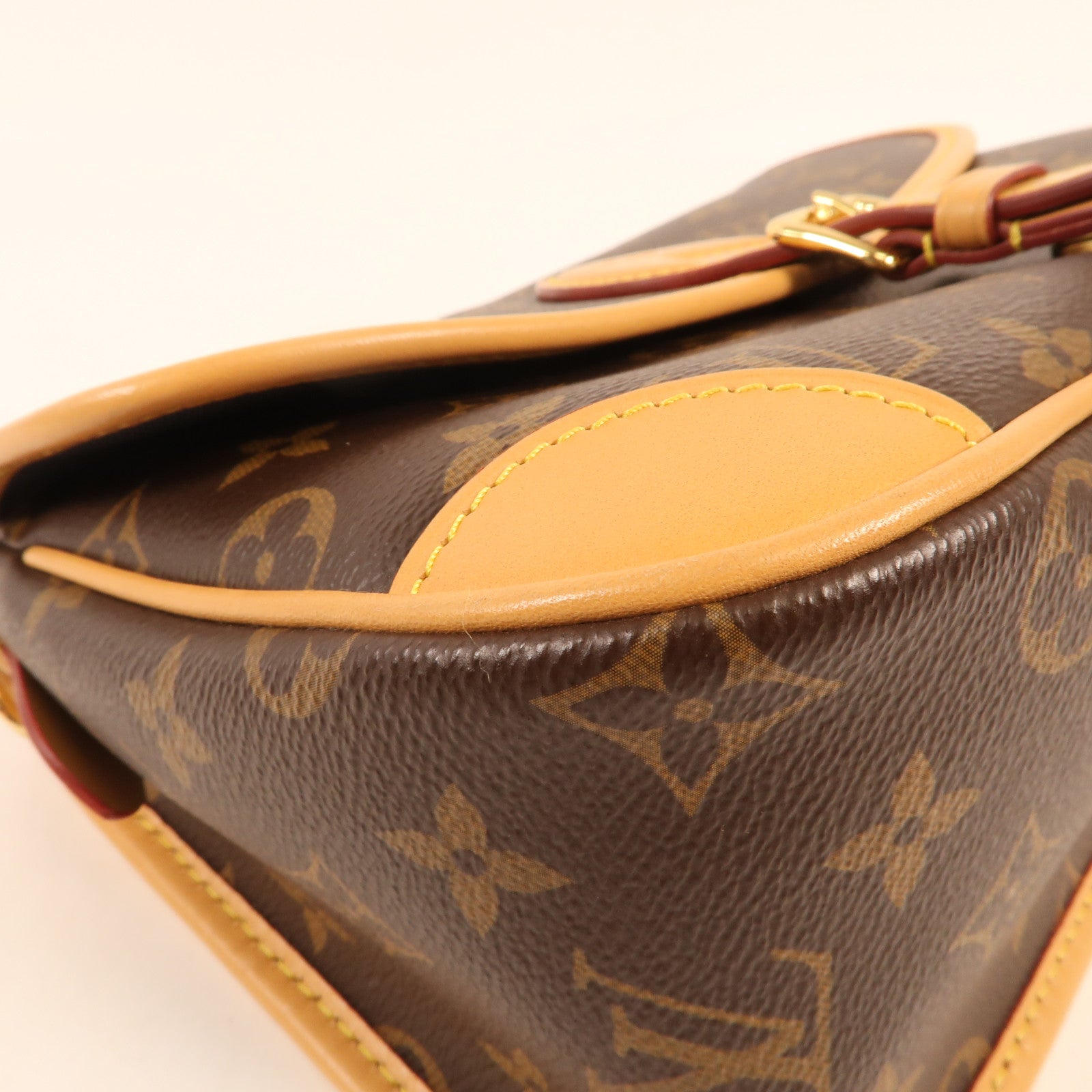LOUIS VUITTON Monogram Diane金扣手挽肩背兩用袋