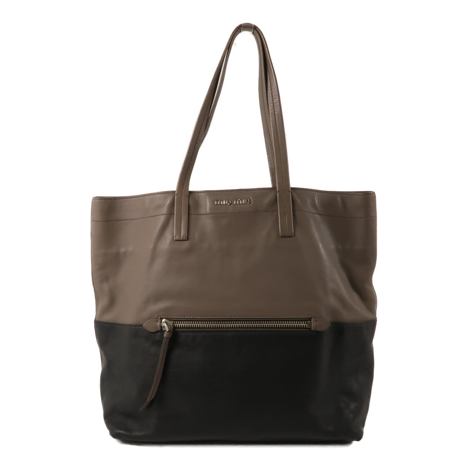 Miu Miu 牛皮皮革Tote Bag手挽袋