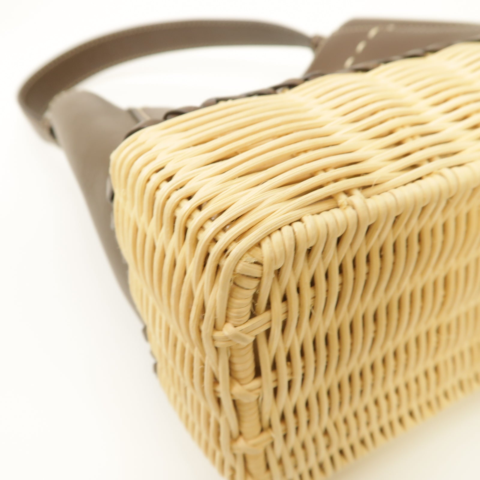 Tory Burch 牛皮皮革Shoulder Bag金扣手挽肩背兩用袋啡色