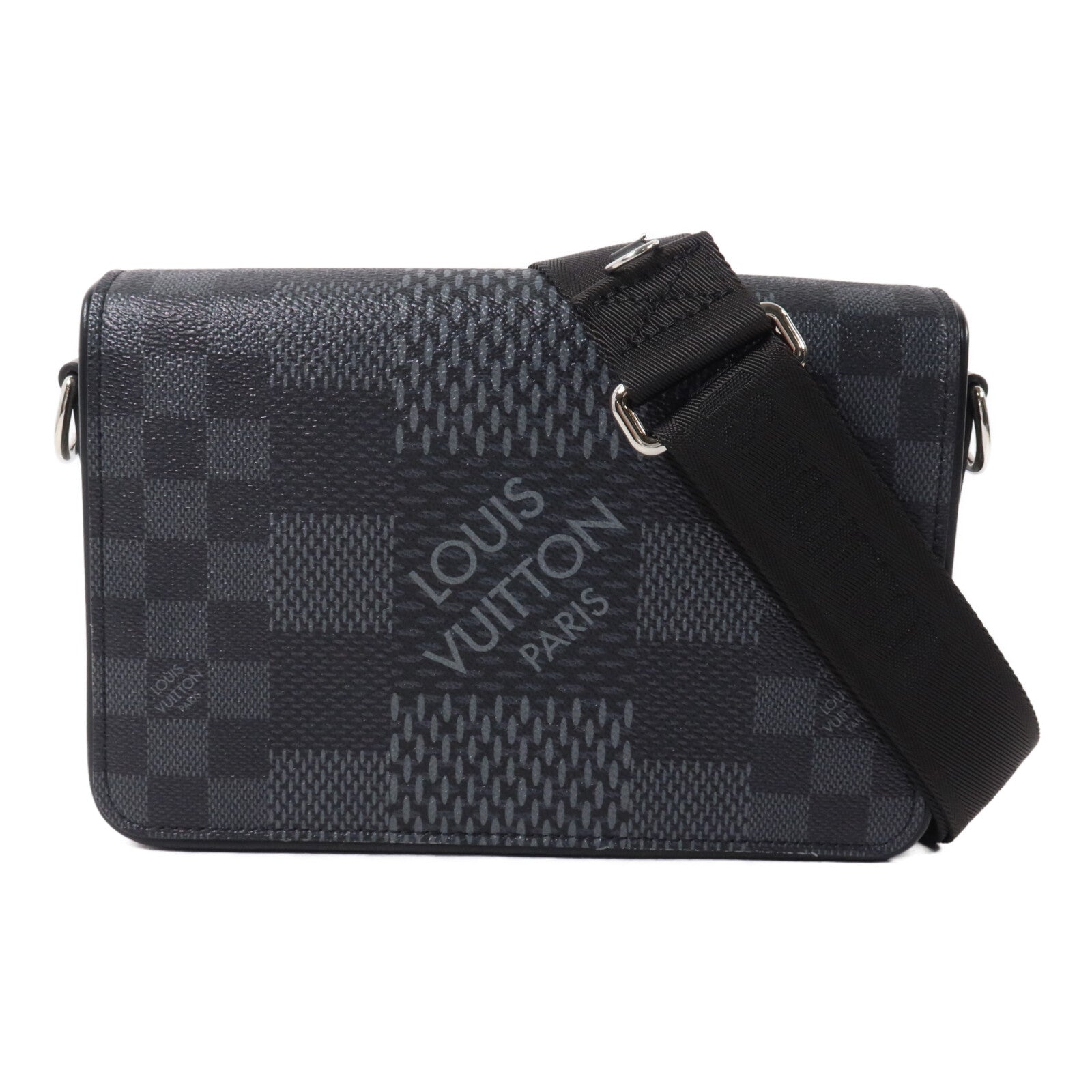 LOUIS VUITTON Damier Graphite Studio Messenger肩背袋