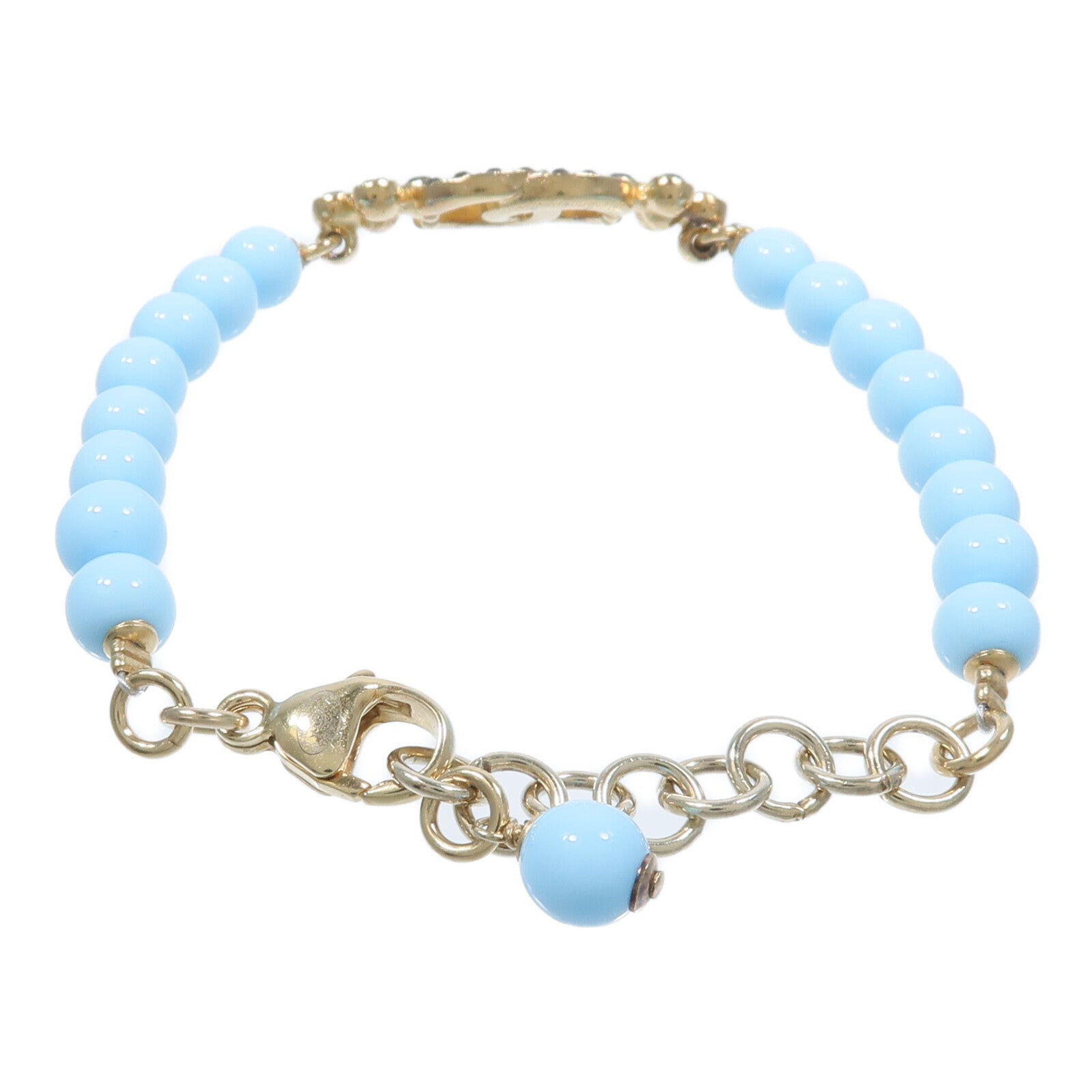 CHANEL PVC/金屬Bracelet手鏈