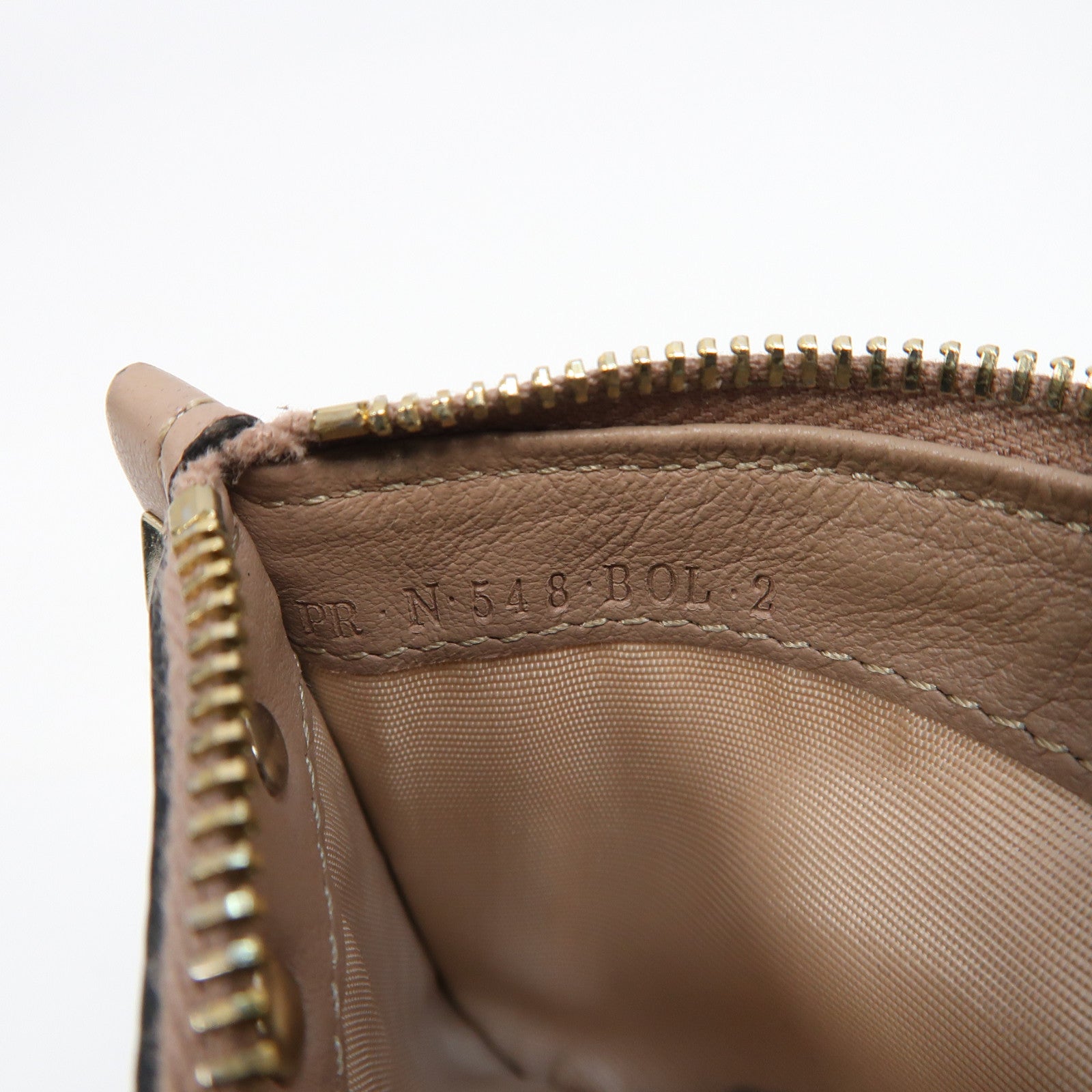Valentino 【激減優惠】牛皮皮革Card/Coin Case金扣卡片套/零錢包淡粉紅色