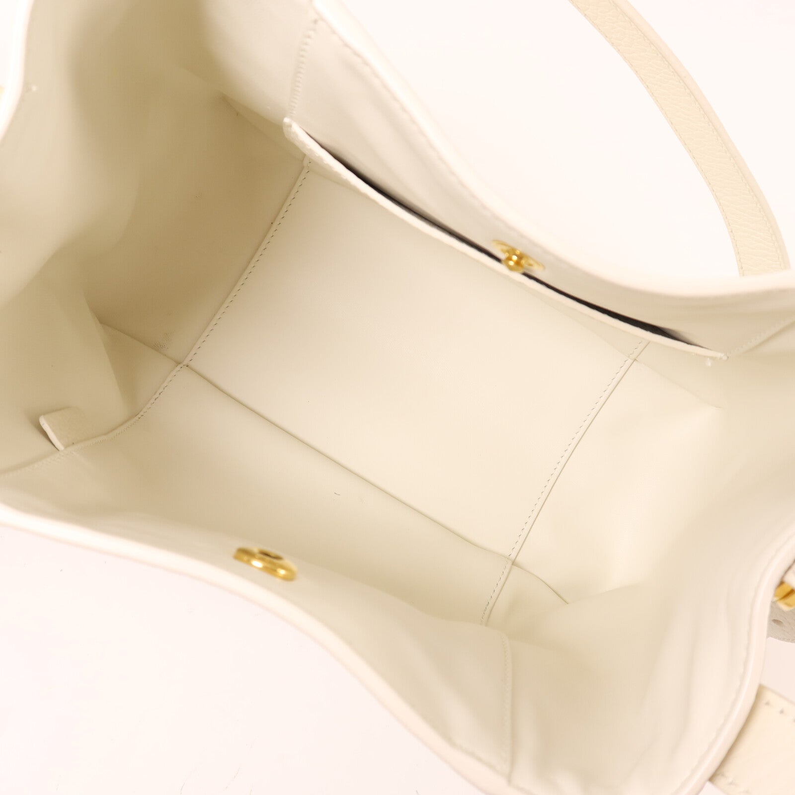 Dior 牛皮皮革Small Signature Bucket Bag金扣手挽肩背兩用袋