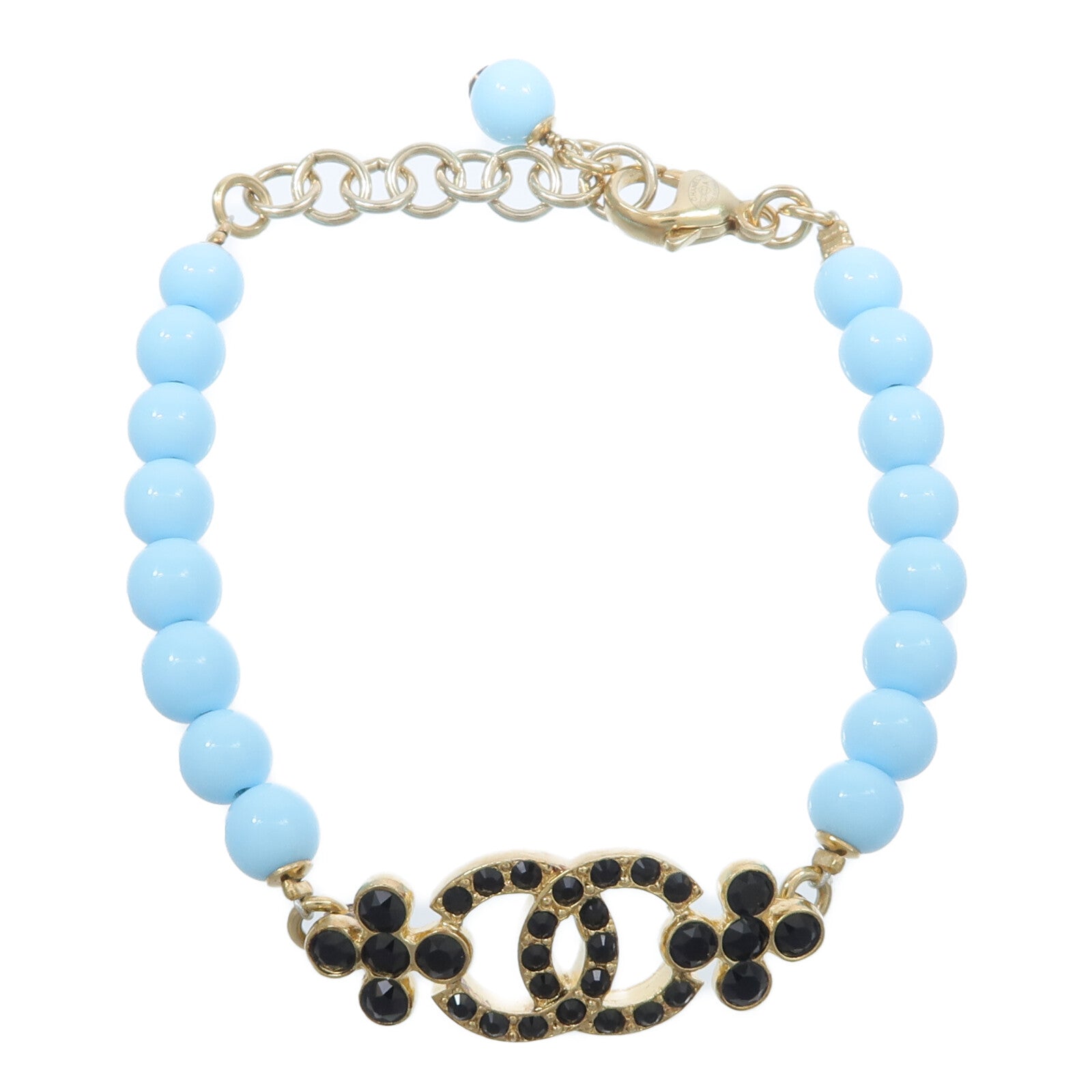 CHANEL PVC/金屬Bracelet手鏈