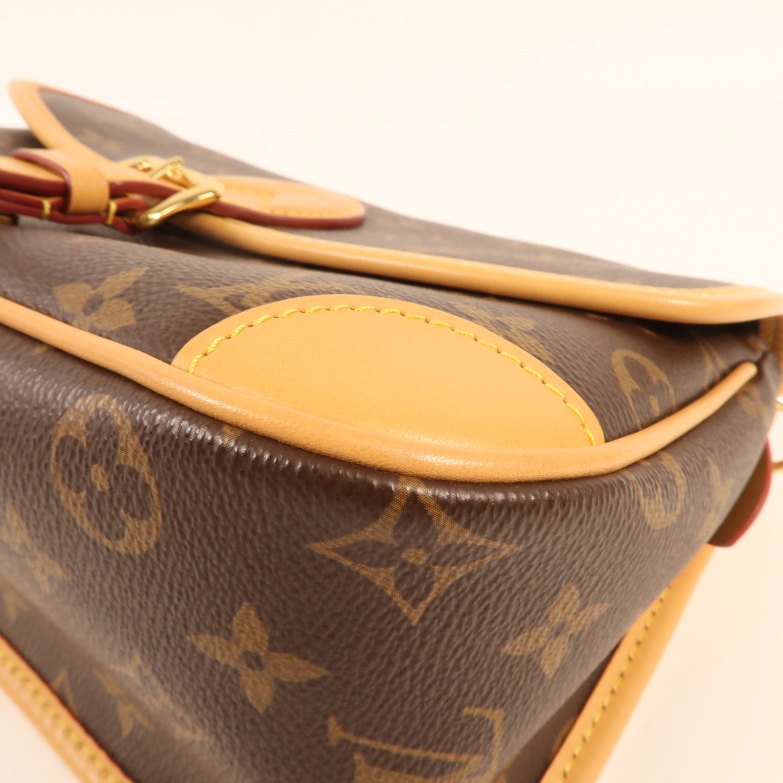 LOUIS VUITTON Monogram Diane金扣手挽肩背兩用袋