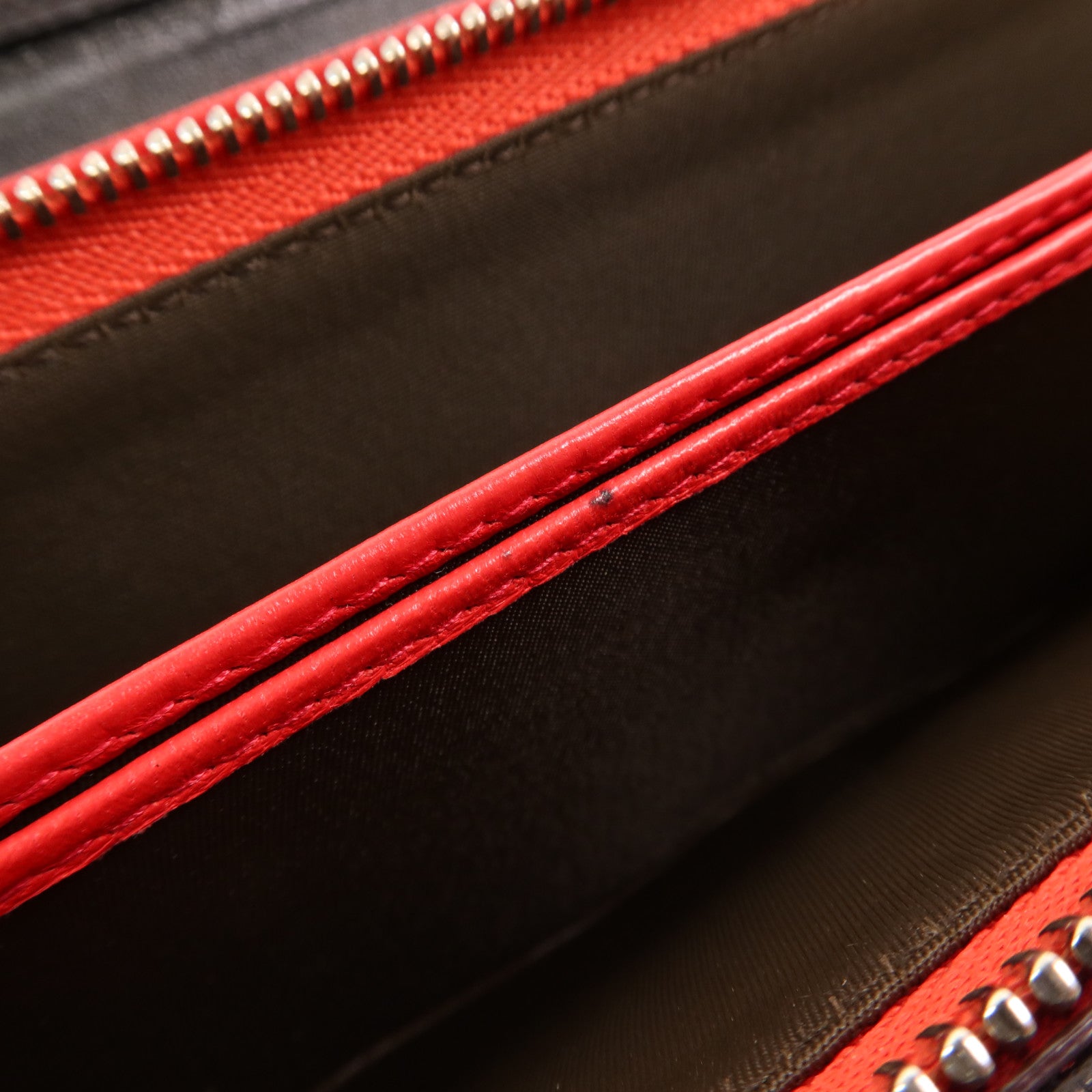 Dior 羊皮皮革Long Wallet銀扣長錢包