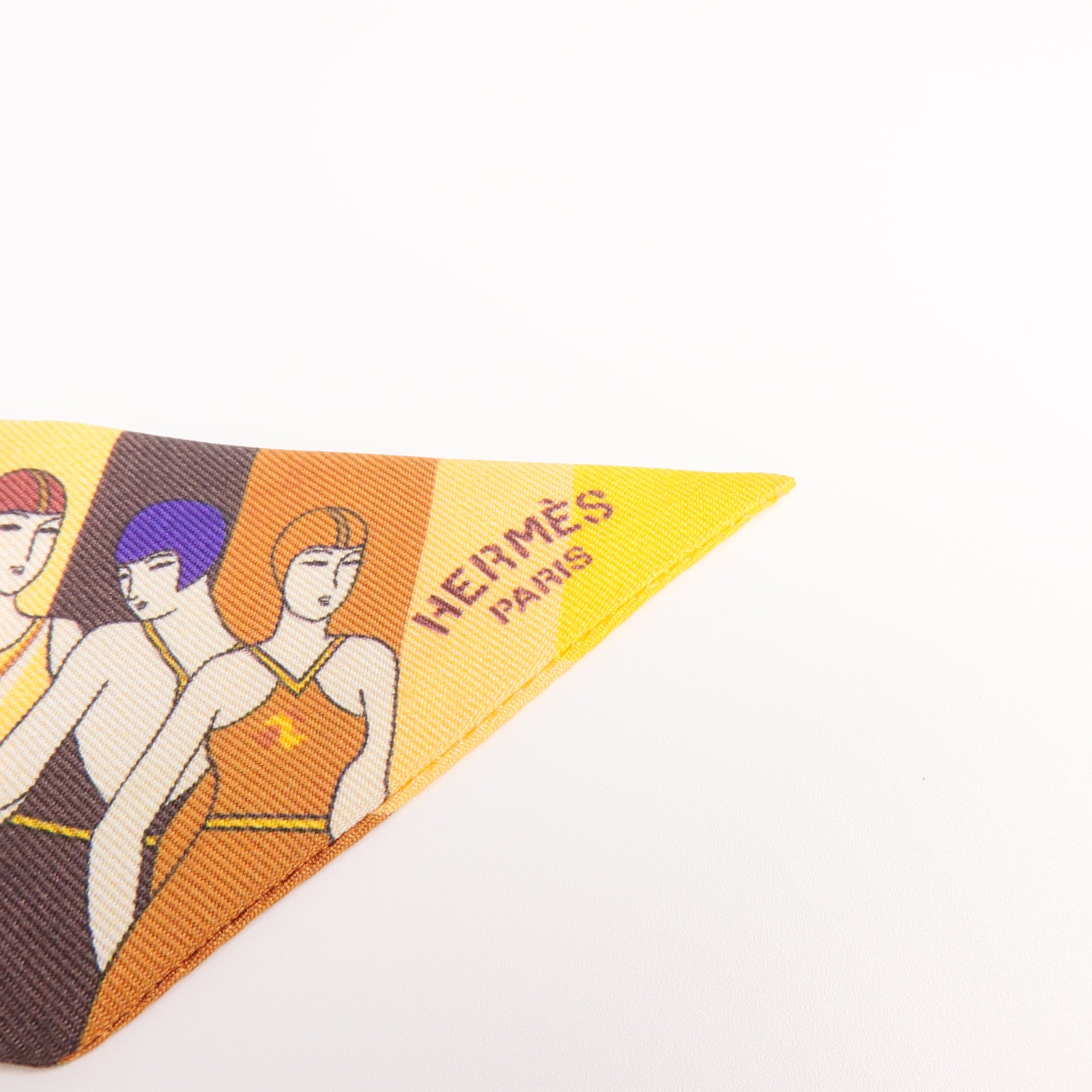 HERMES 絲質Twilly絲巾