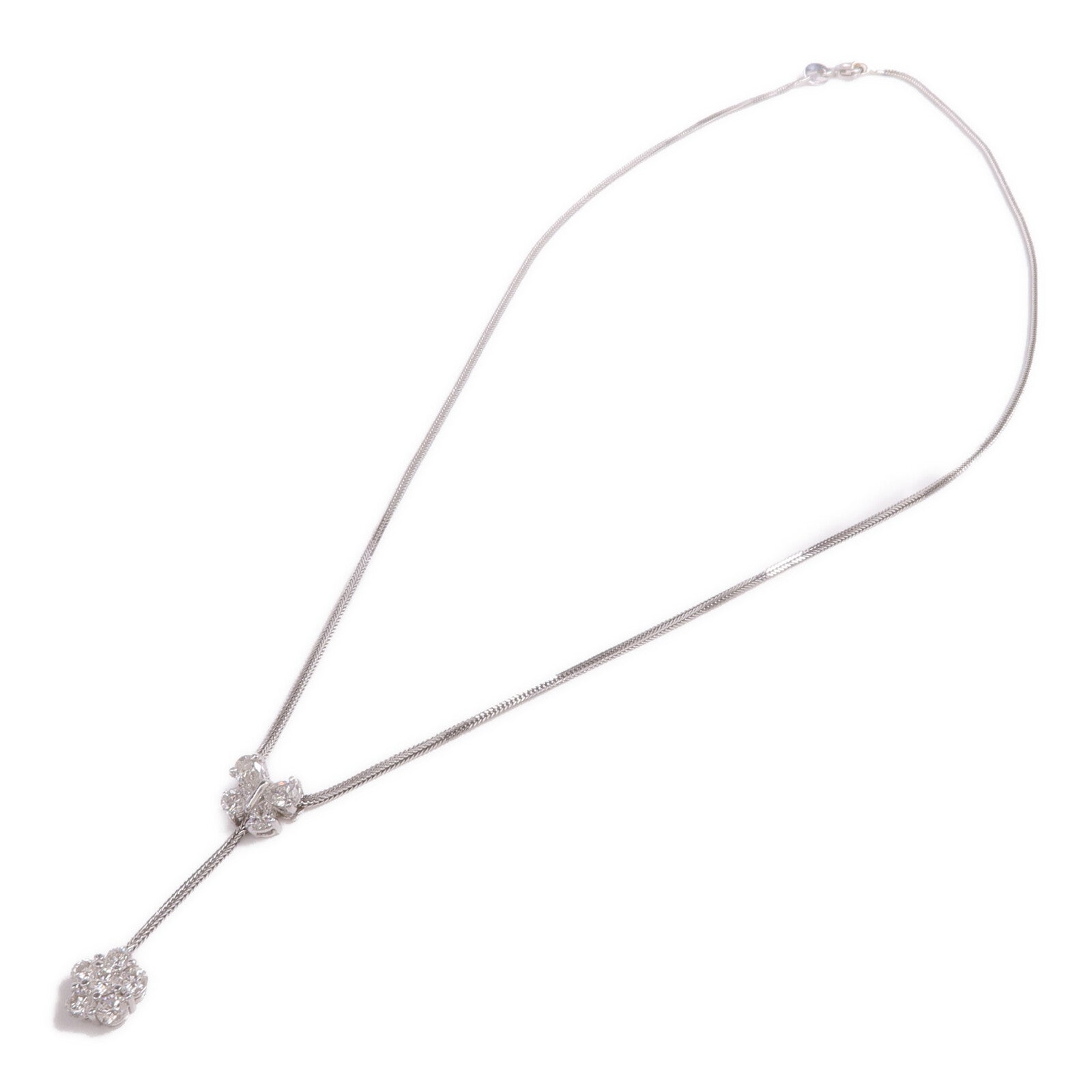 JEWELRY 【激減優惠】18K白金Diamond Necklace鑽石項鍊