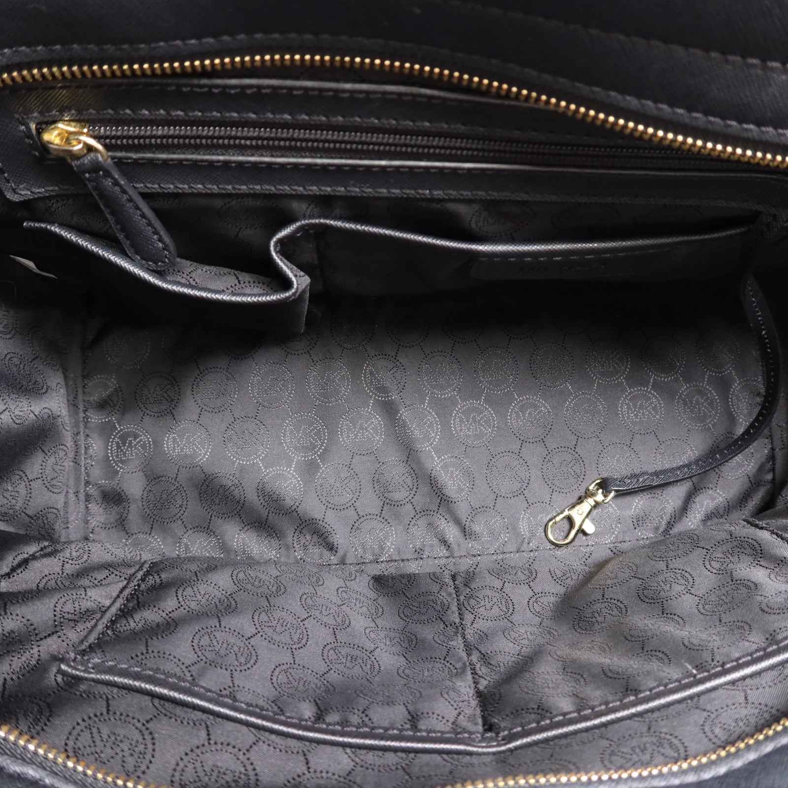 Michael Kors 【激減優惠】牛皮皮革2 way Shoulder Bag金扣手挽肩背兩用袋