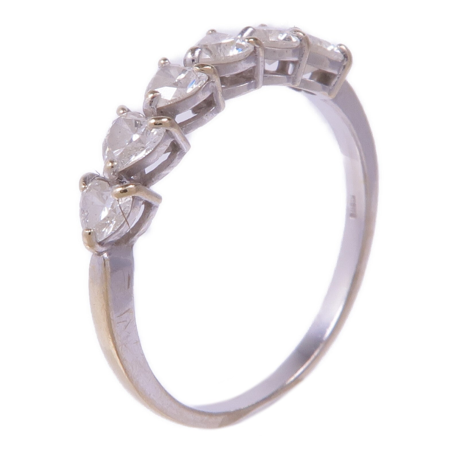 JEWELRY 【激減優惠】18K白金Diamond Ring鑽石戒指US#6